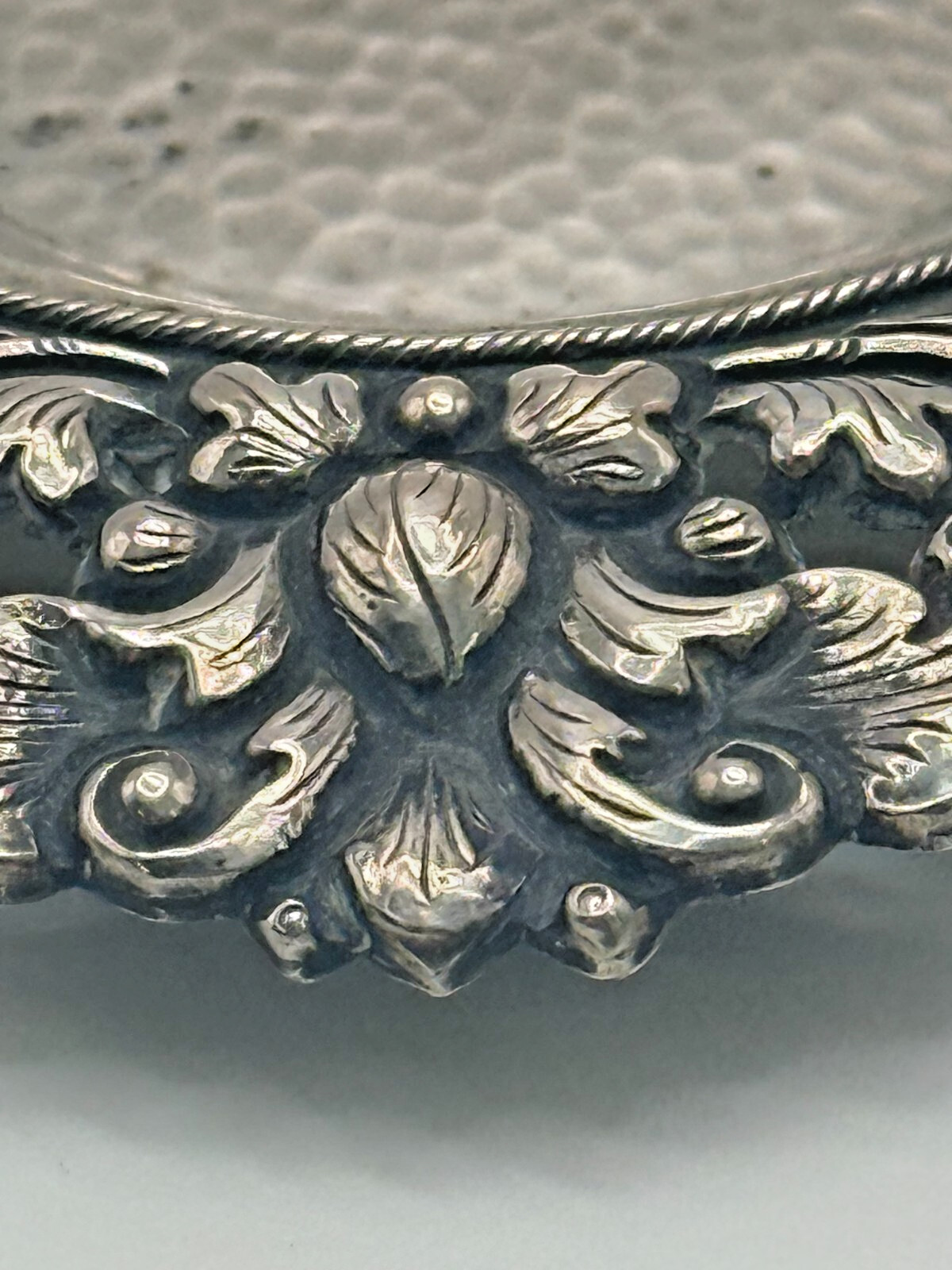 Ornate Vintage Indonesian 800 Silver Ashtray – PWR Yoga Handcrafted Floral