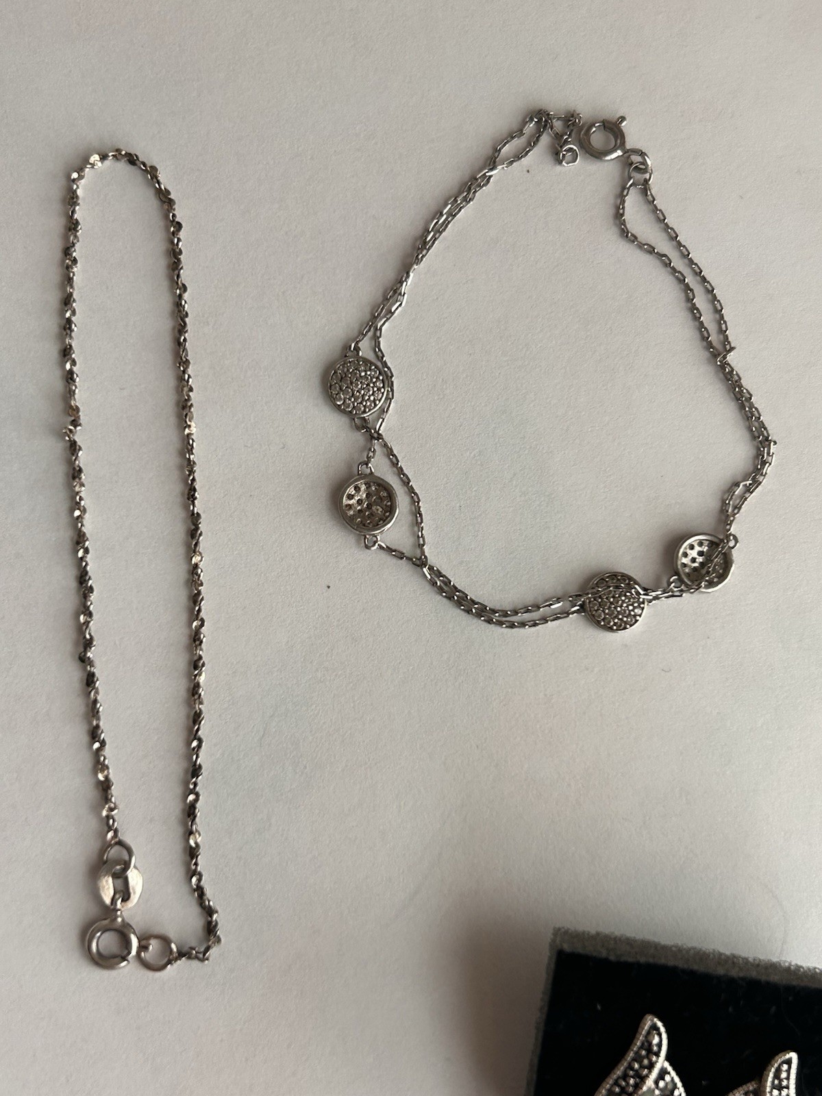 Lot Of Mix Jewelry 925 Sterling Silver And Beads