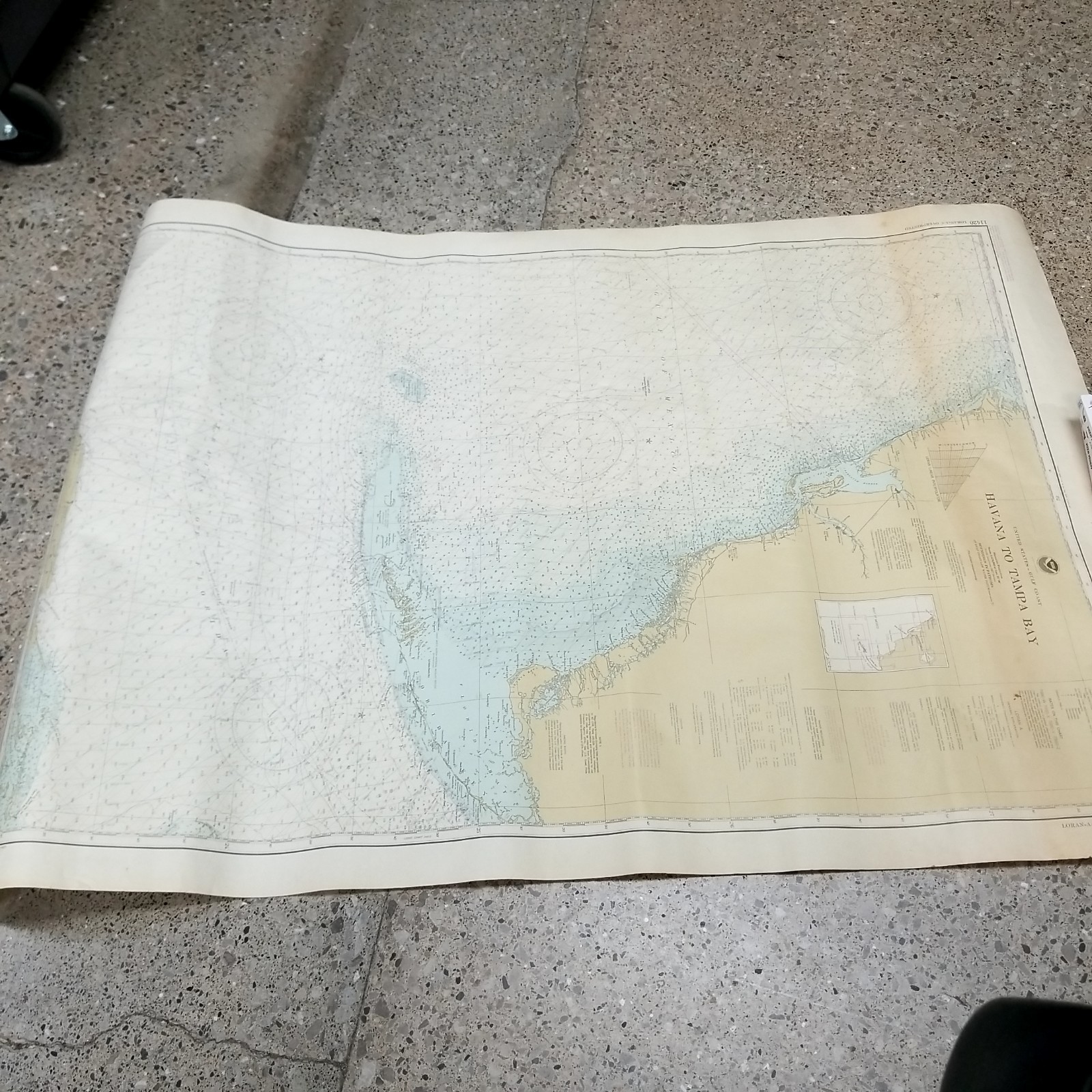 VTg NOAA National Ocean Survey United States Gulf Coast Havana to Tampa Bay