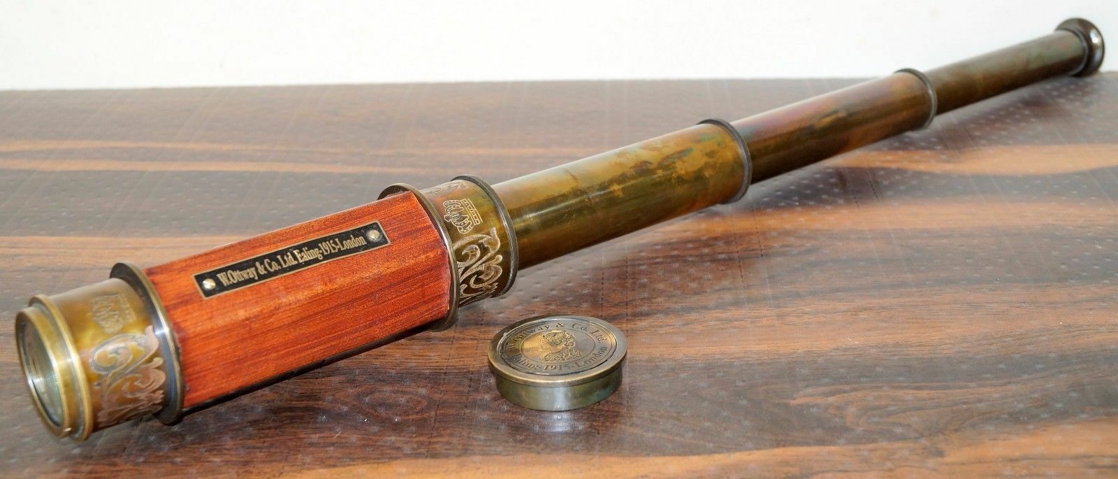 Antique Finish Nautical Maritime Spyglass Victorian Brass Telescope 24 inch work