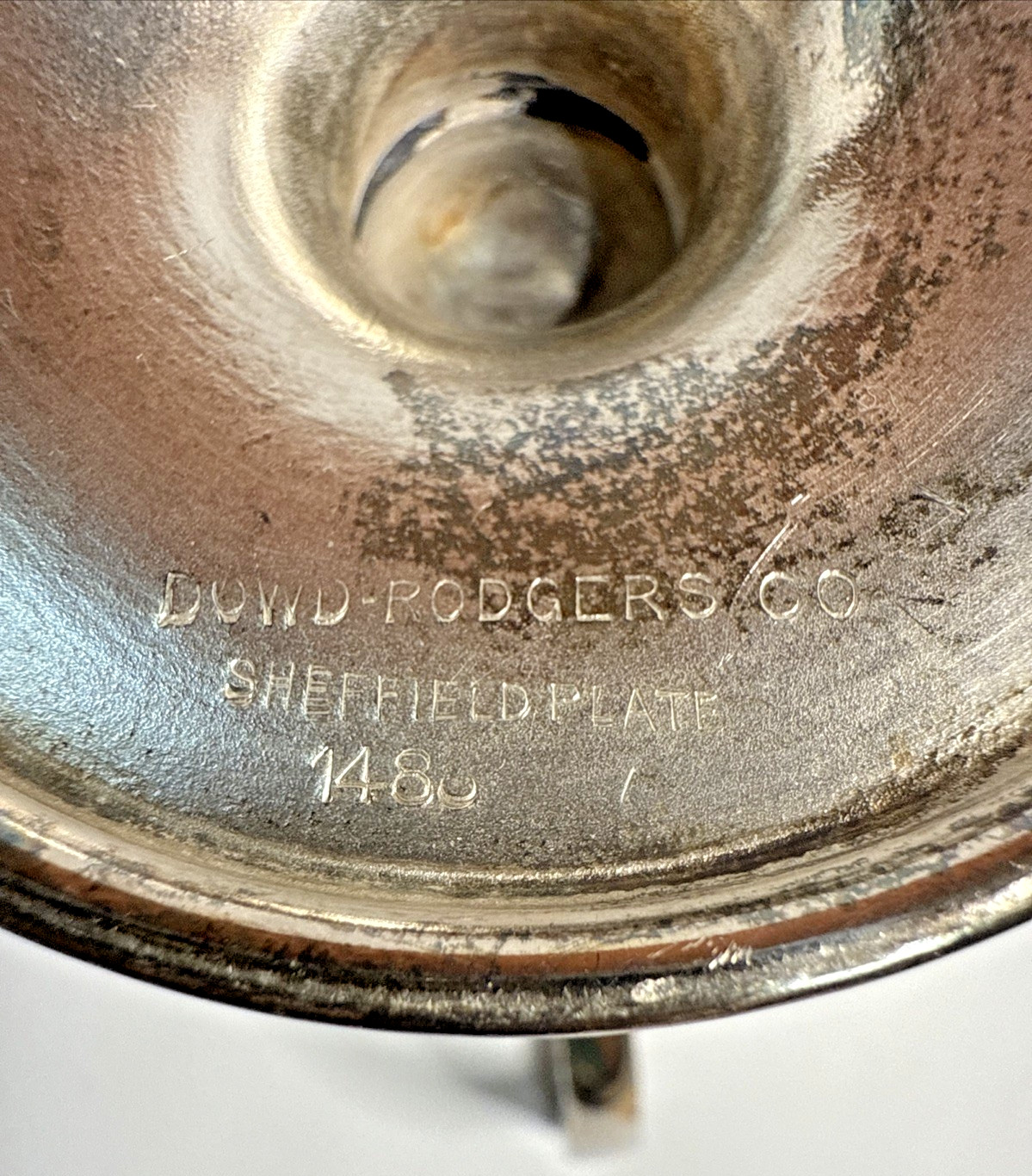 Sheffield Silver Plate Creamer Art Deco 1920’s Dowd-Rodgers #1488 8 Oz.