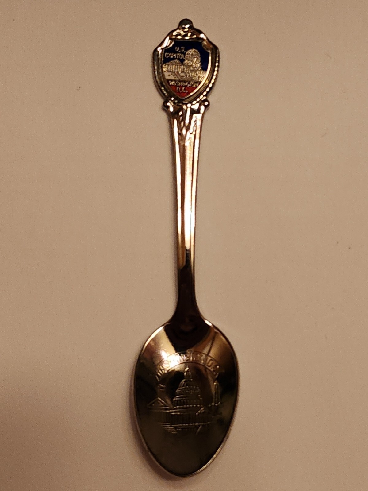 💎📈 WASHINGTON D.C. Silver Spoon Collectible STATES U.S. CAPITOL MINT🔥 VINTAGE