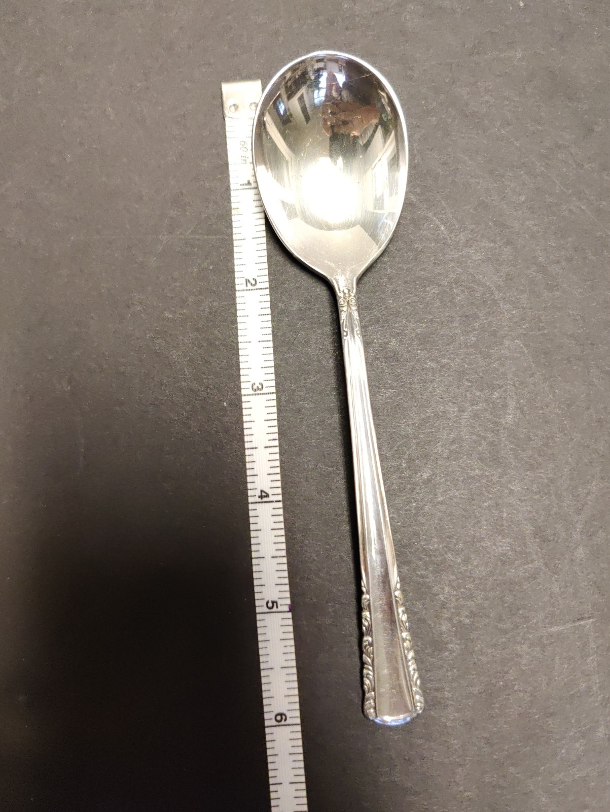 MAY QUEEN -HOLMES & EDWARDS -Silverplate 6 Serving Pieces Fork Spoons Gravy 1951