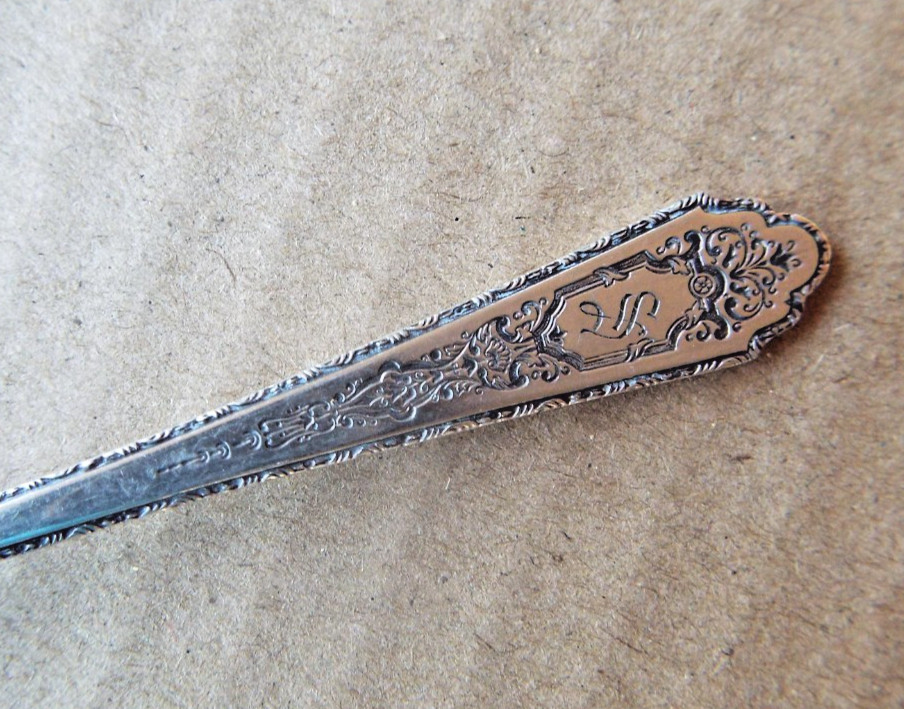Antique 1921 Mary II Lunt Sterling Silver Treasure Lemon Fork