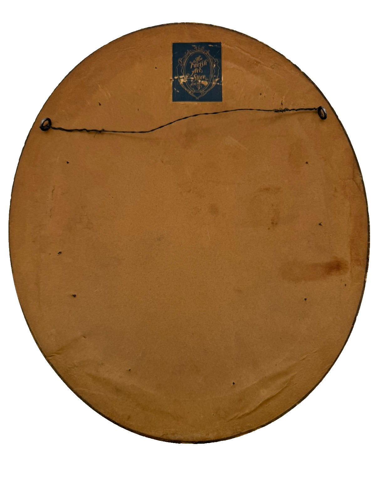 Oval Framed Hand Colored Antique Portrait circa 1890’s – 1910