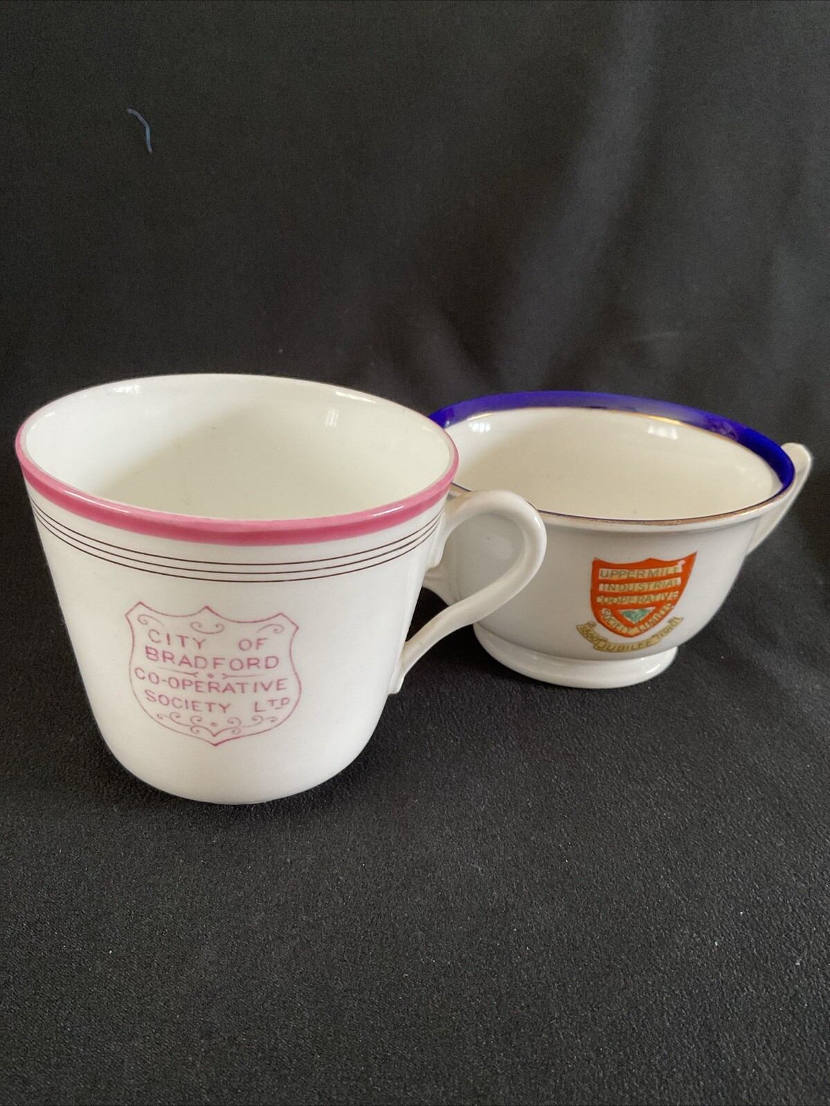 CWS Co-Op society early cup/bowl ~ vintage co-operative collectible ~ 1910