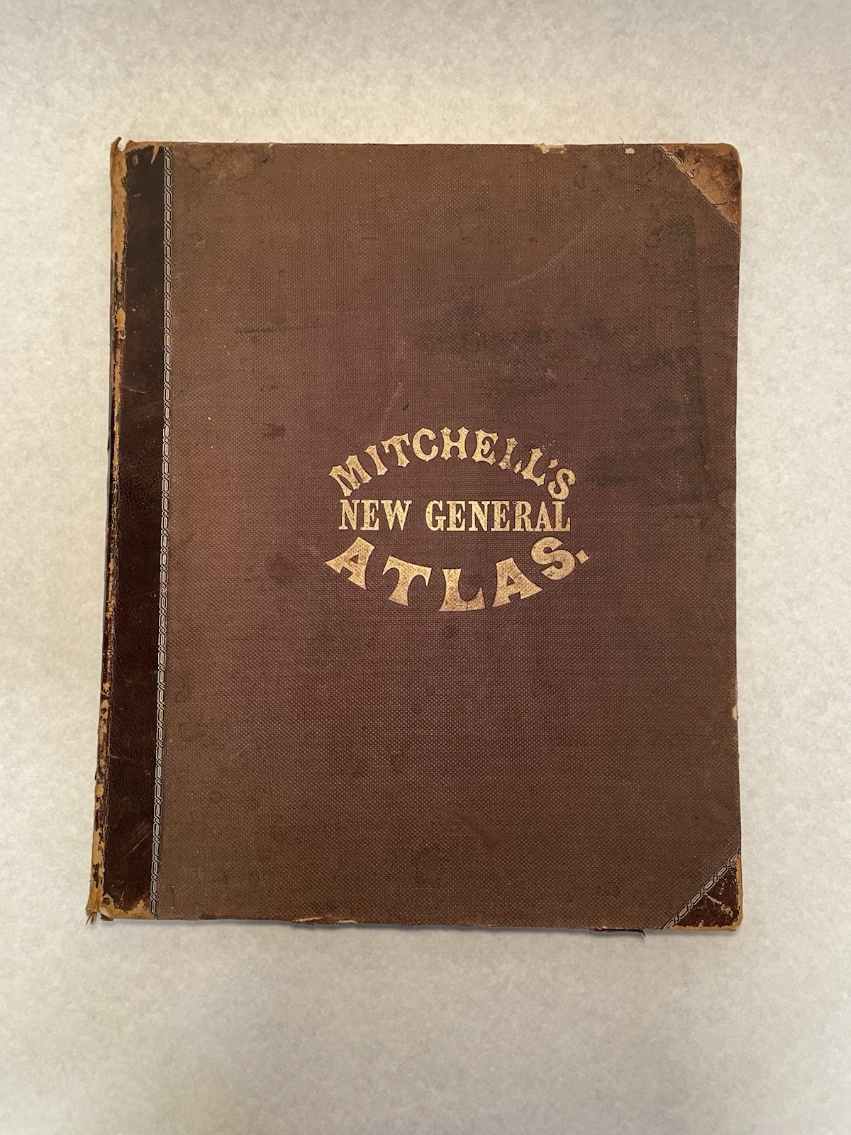 1861 Mitchell’s New General Atlas Maps World United States Hand Colored Complete