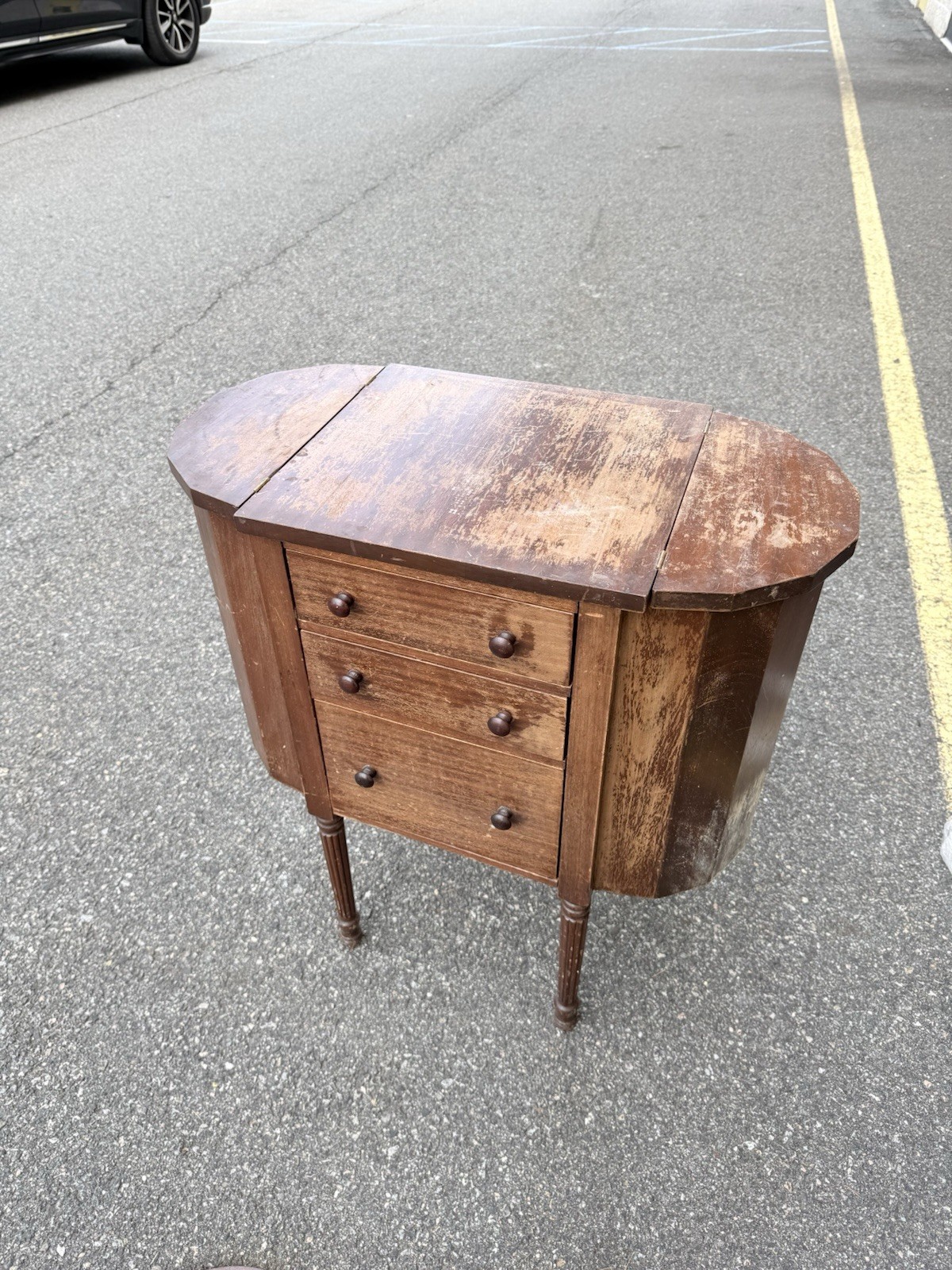 Antique Martha Washington sewing cabinet