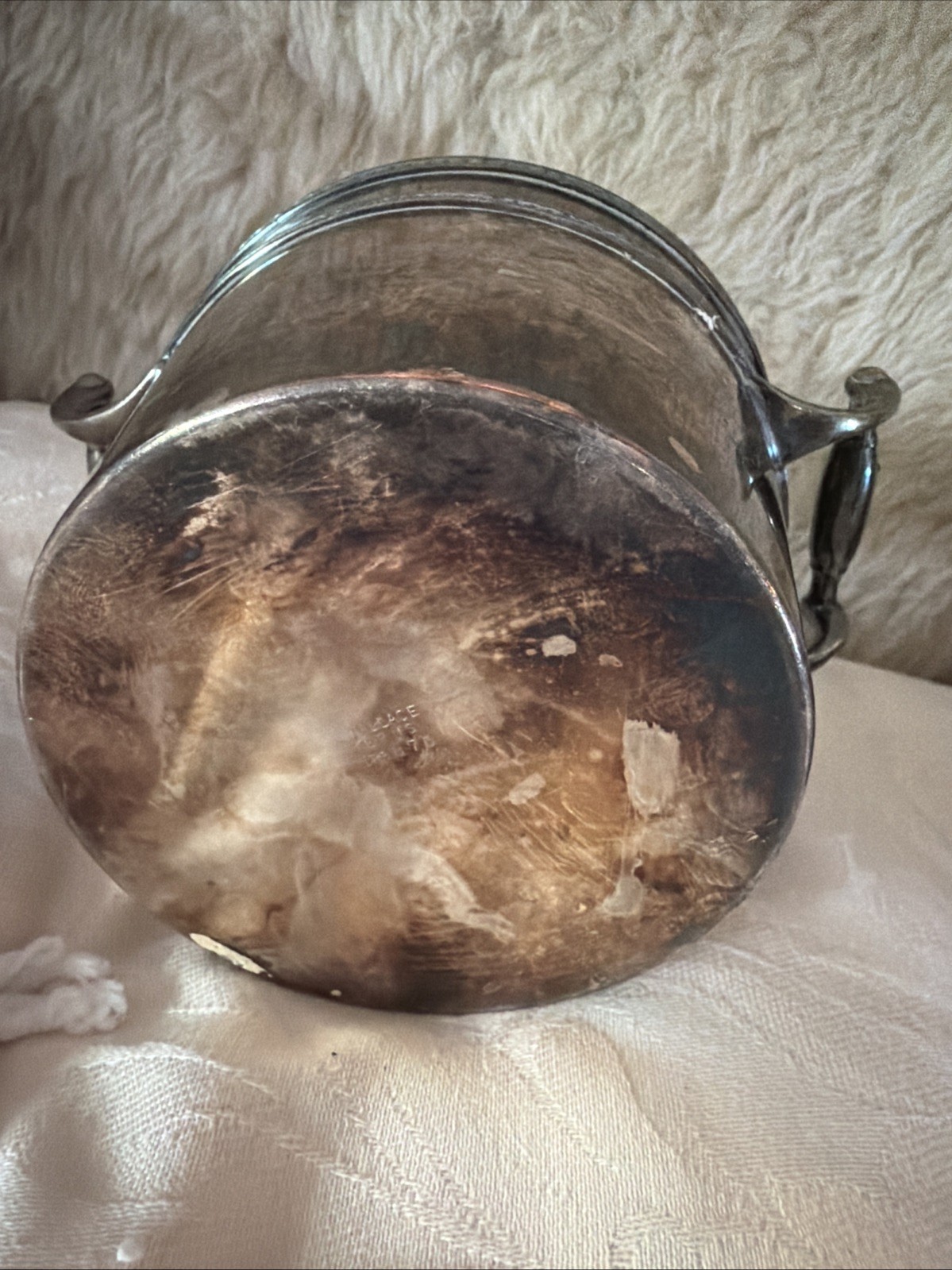 VTG WALLACE EPNS Silver 5875 Short 3.5″ Ice Bucket