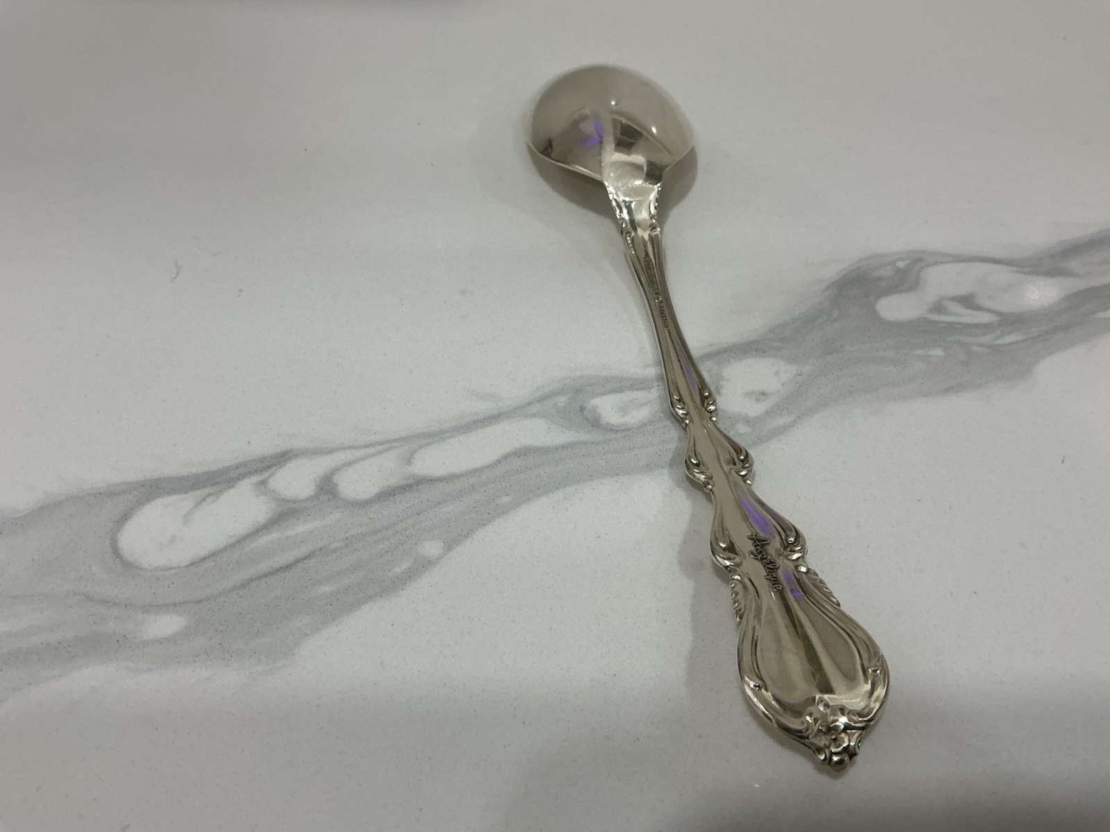 Angelique by International Sterling Silver Serving Spoon 8.5″