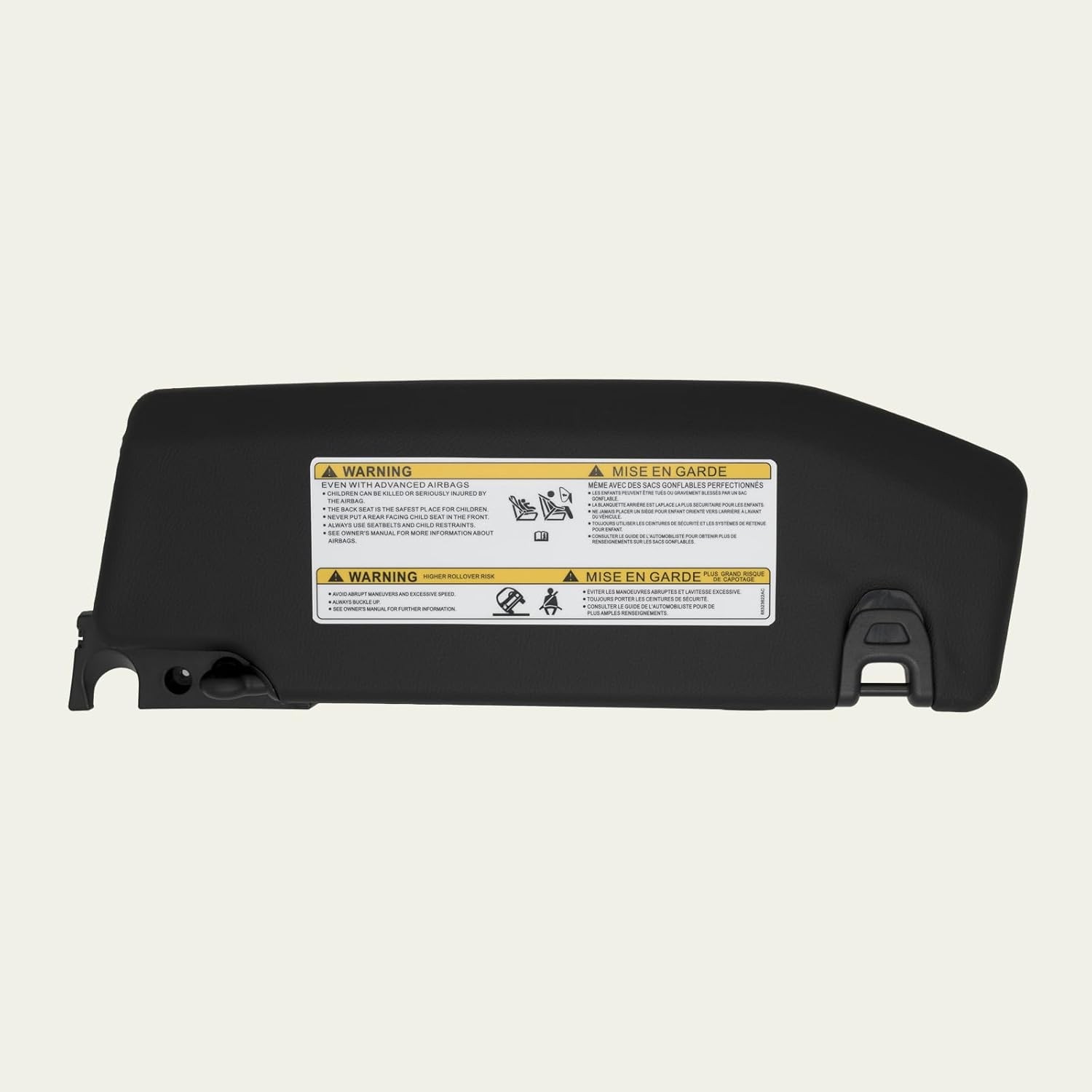 Driver Side Sun Visor Compatible with 2018-2023 Jeep Wrangler 2020-2023 Jeep …
