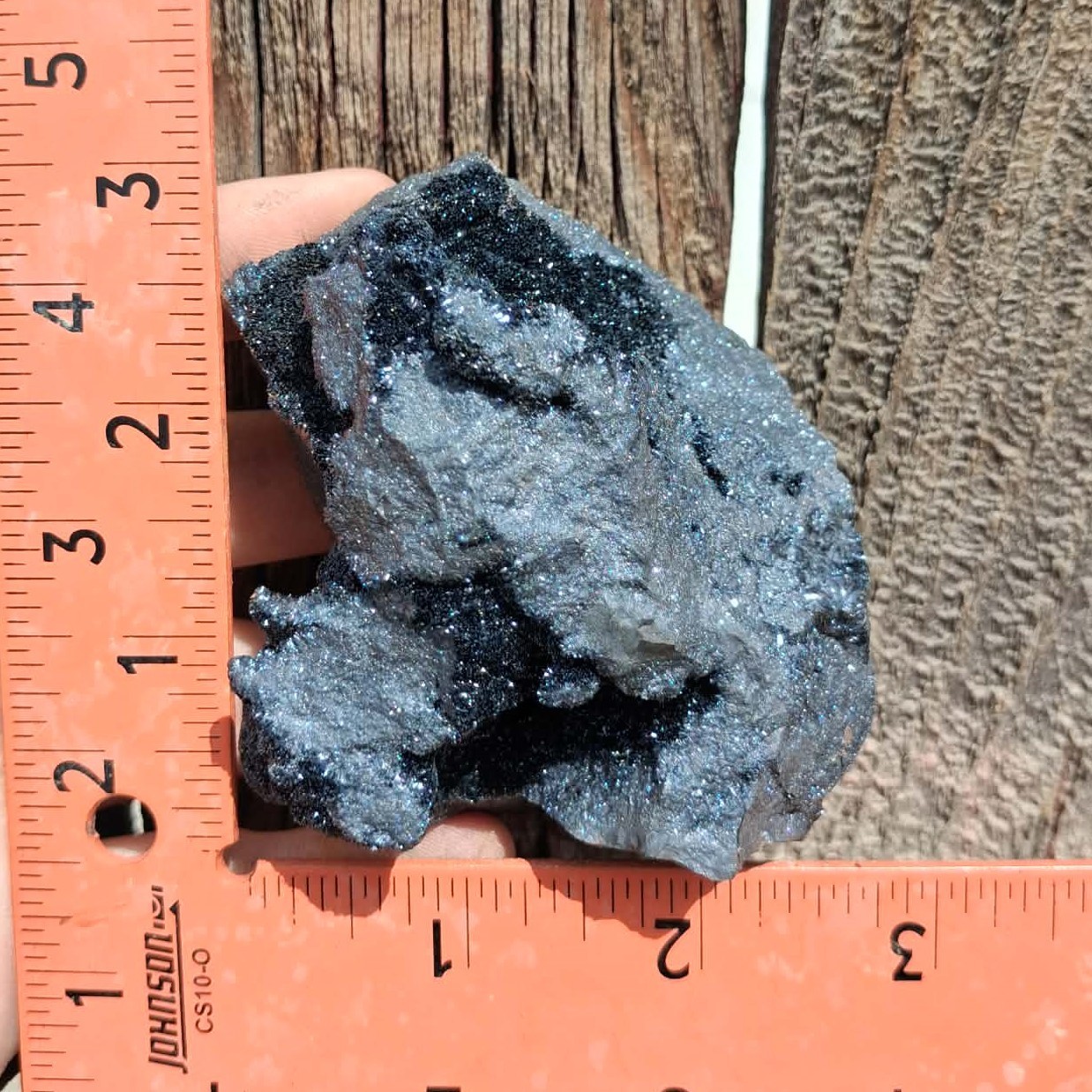 Beautiful Manganese Oxide Drusy specimen