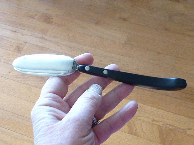 1956 Contrast by Lunt Sterling Silver Cheese Scoop Server Mid Century Modern MCM