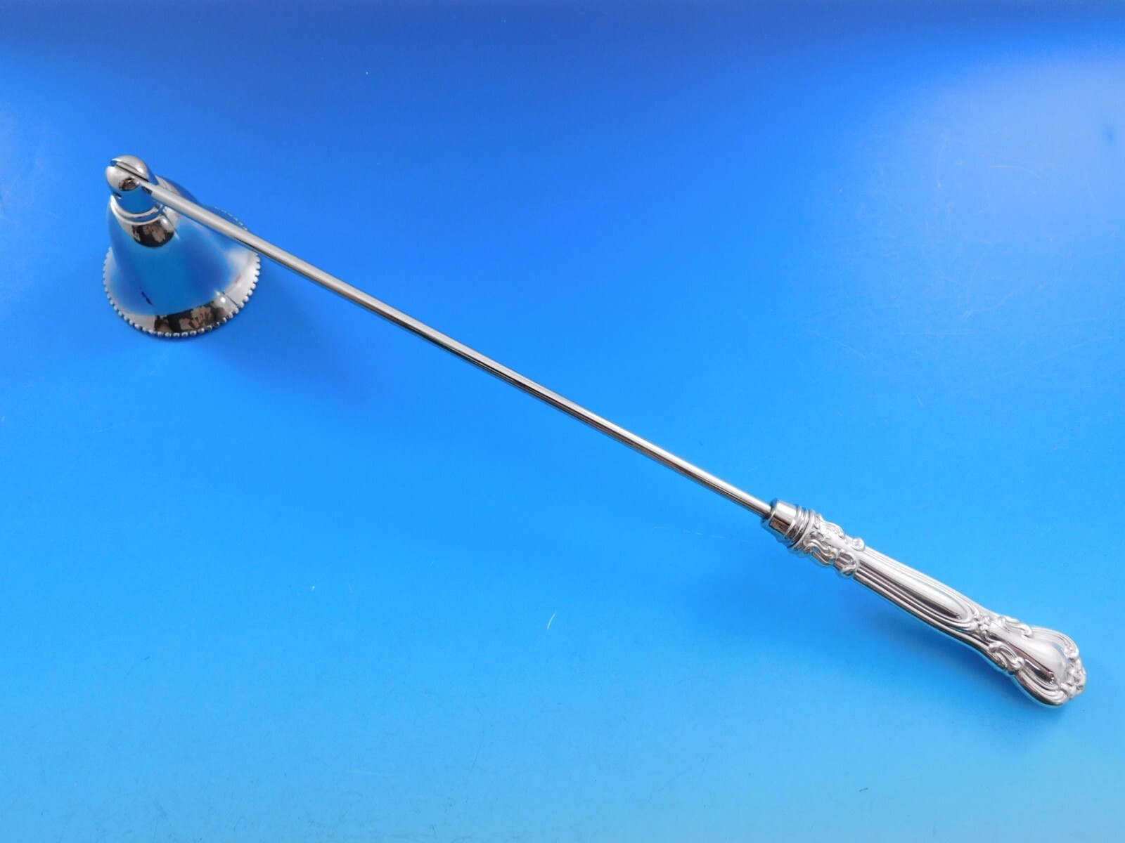 Chantilly by Gorham Sterling Silver Candle Snuffer HH w/Stainless 11 1/4″ Custom