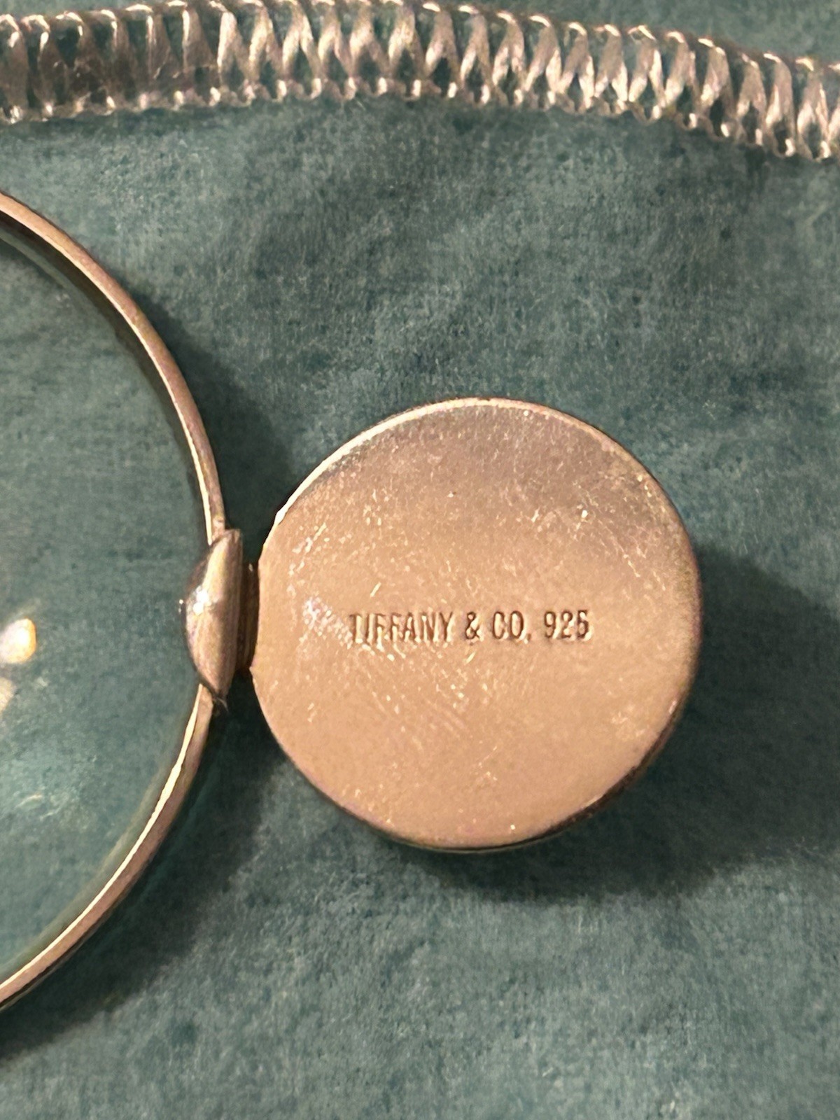 Vintage Tiffany & Co. 925 Sterling Silver Loupe Magnifying Glass Inc