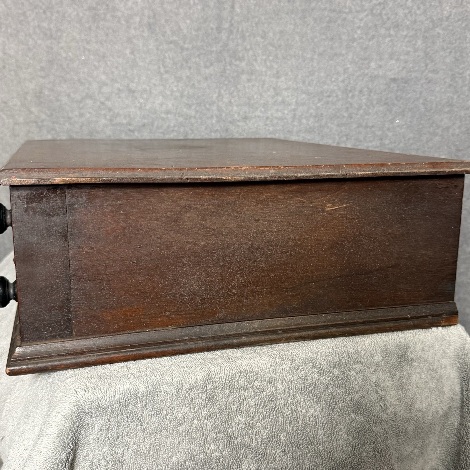 sewing general store thread box 2 drawer counter display 1890 original antique