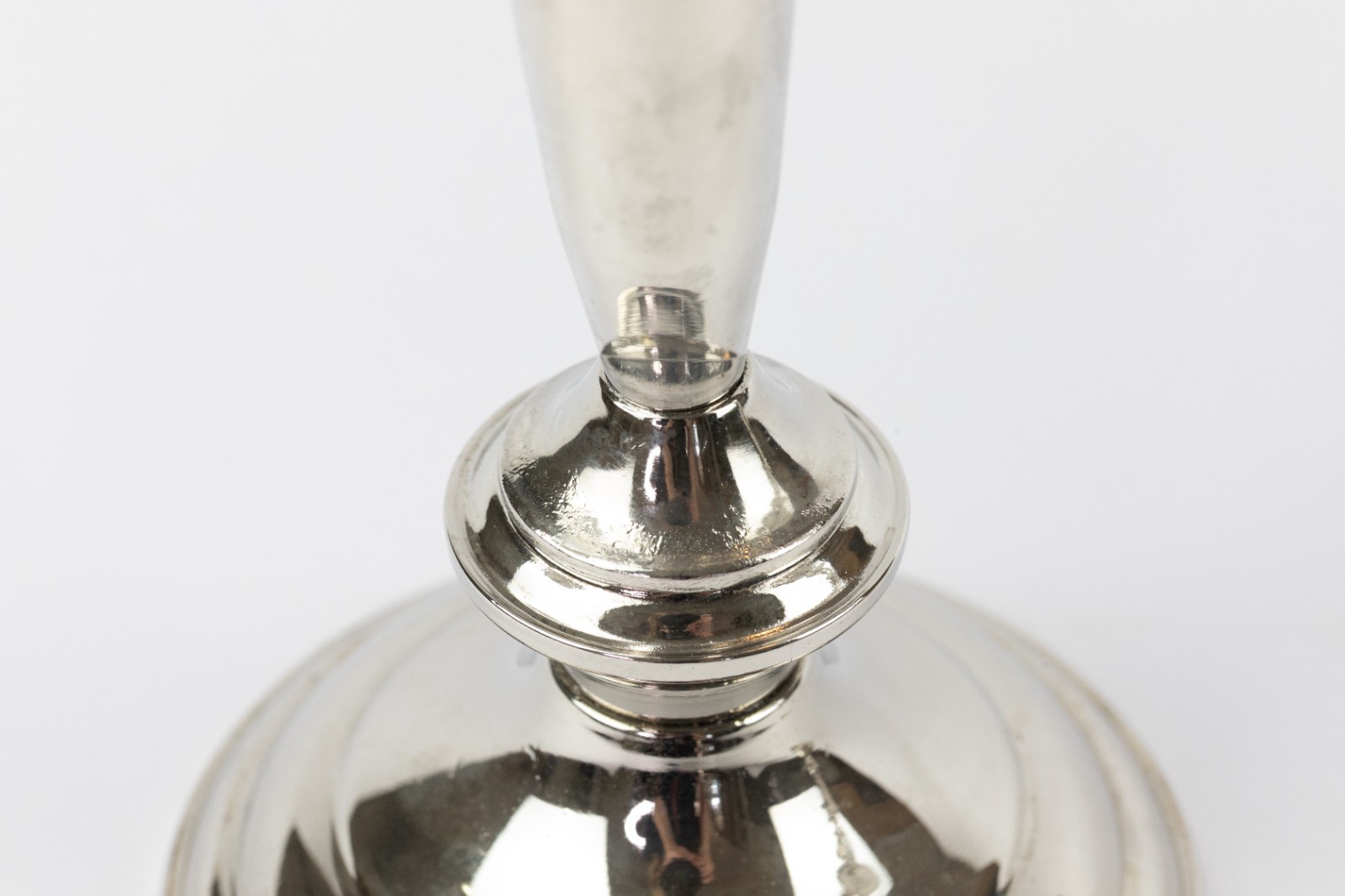 Elegant Vintage Three Arm Silverplate Candelabras – Set Of Two Unbranded