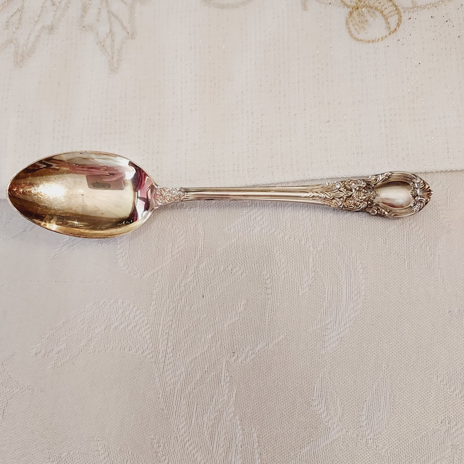 Lovely Vintage Lunt American Victorian Sterling Silver Spoon