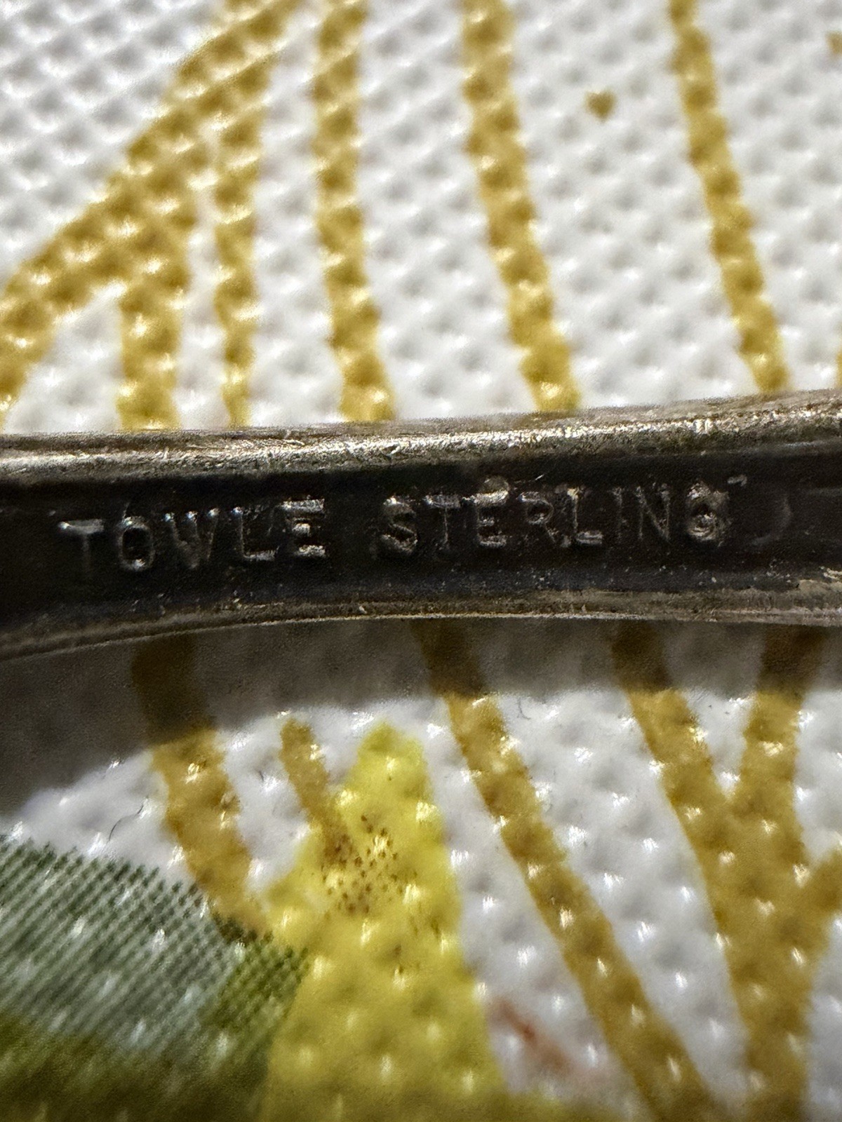 ANTIQUE TOWLE STERLING SILVER SMALL SPOON 17.06 GRAMS RESTORATION OR MELT DOWN