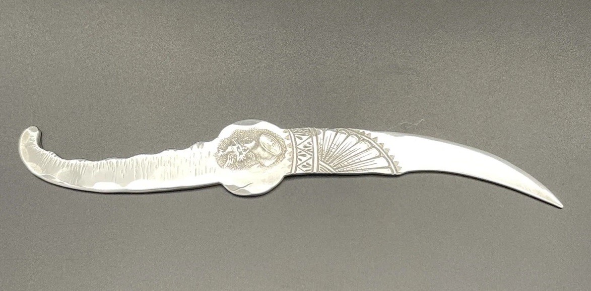 Shiebler Sterling Silver Homeric Letter Opener 5 15/16 Inches Aesthetic
