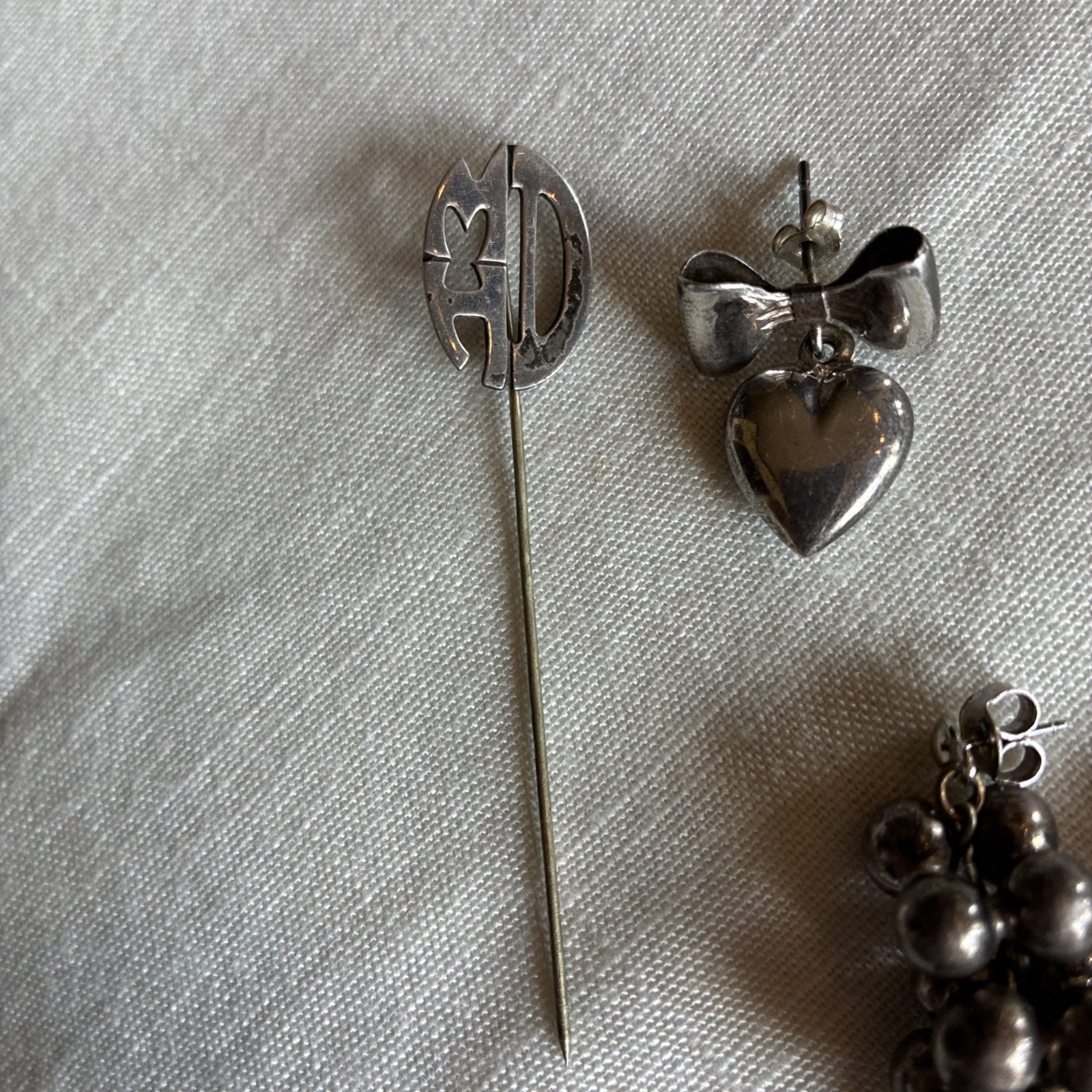 lot of sterling silver jewelry