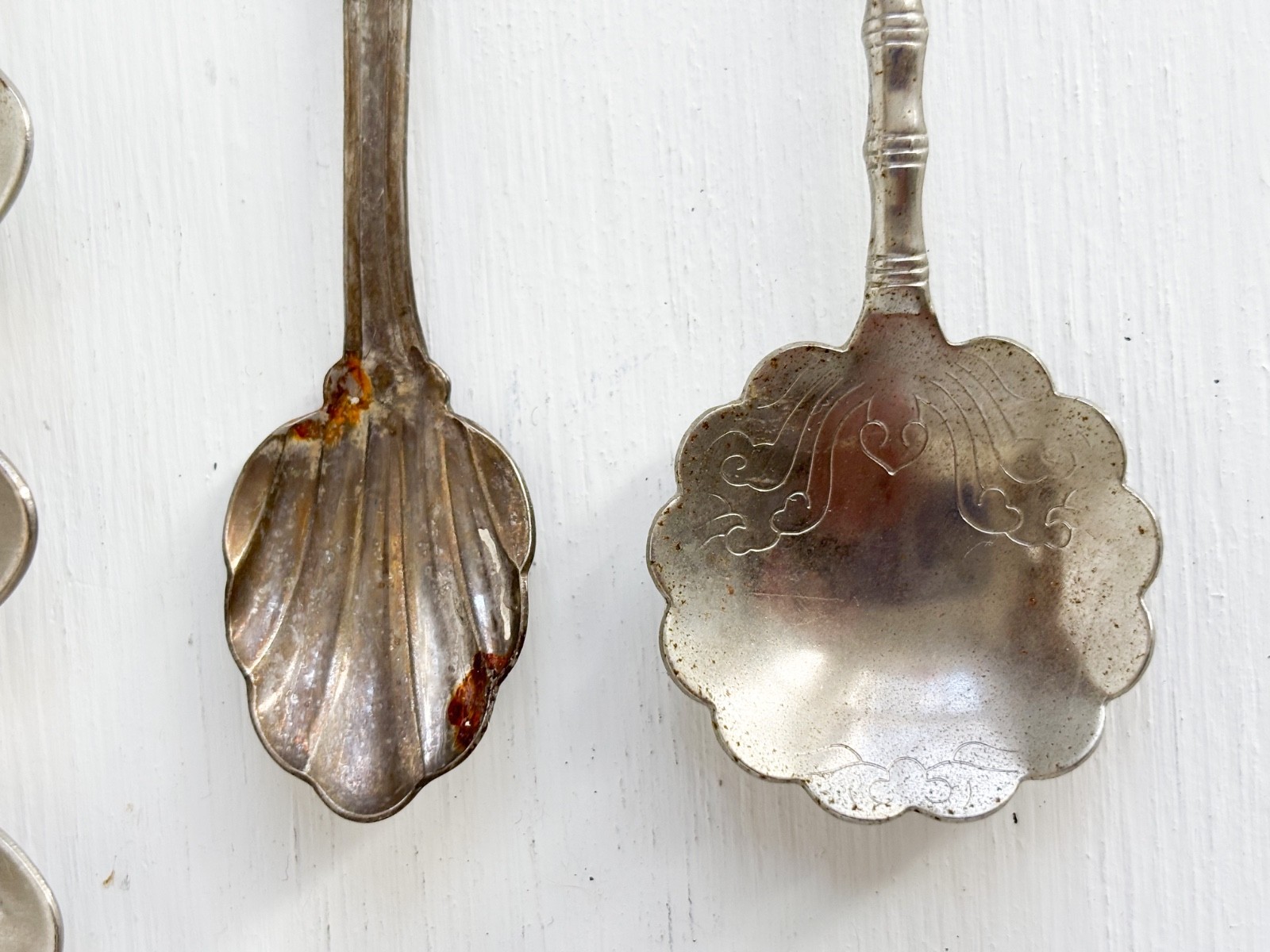 Fabulous Vintage 1970-80s Shield-Style Souvenir Spoons — Set of Lucky 13