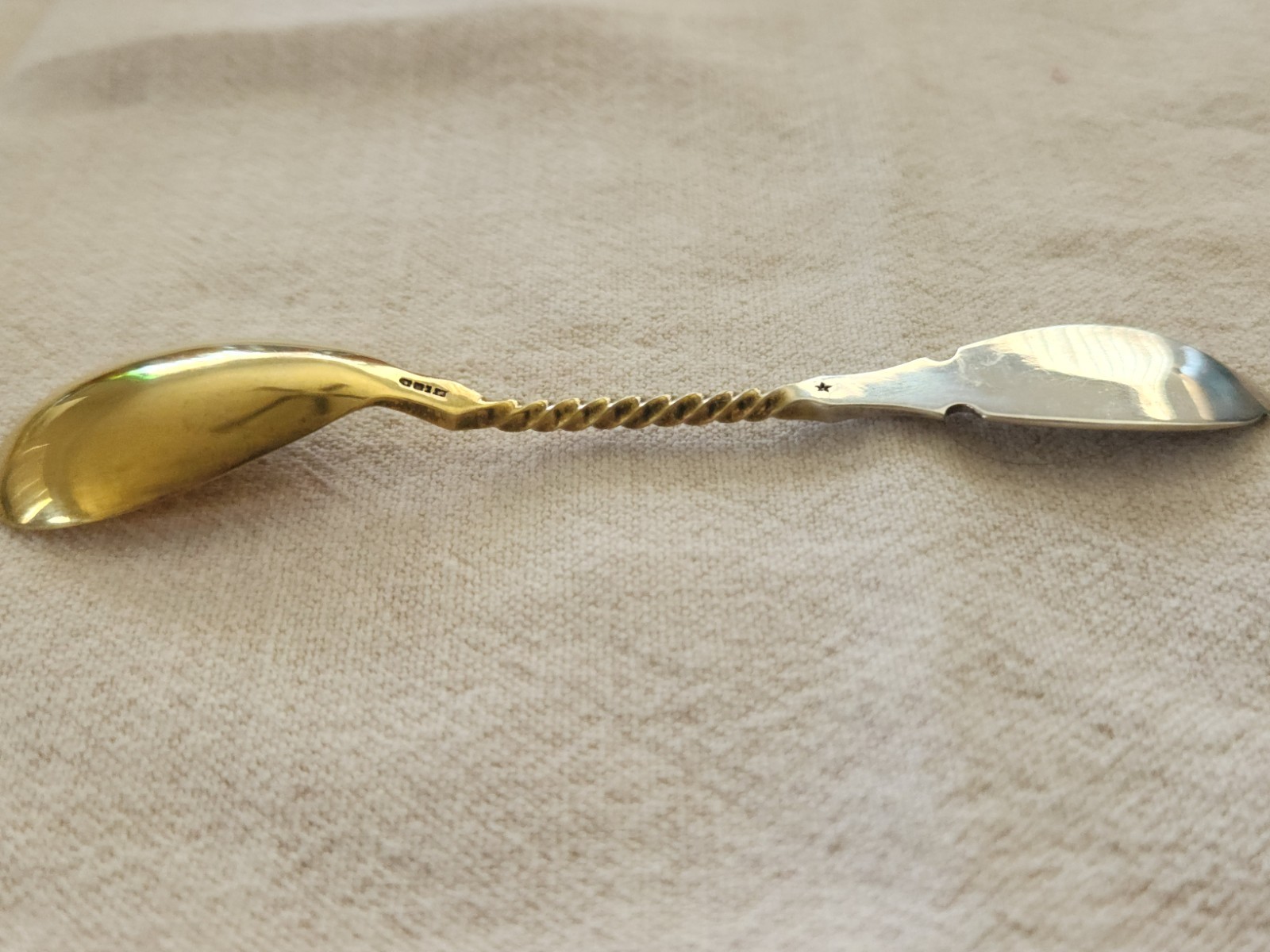 Antique American Coin 900 Silver Medallion Coffee Spoons- Set of 4– c.1860s