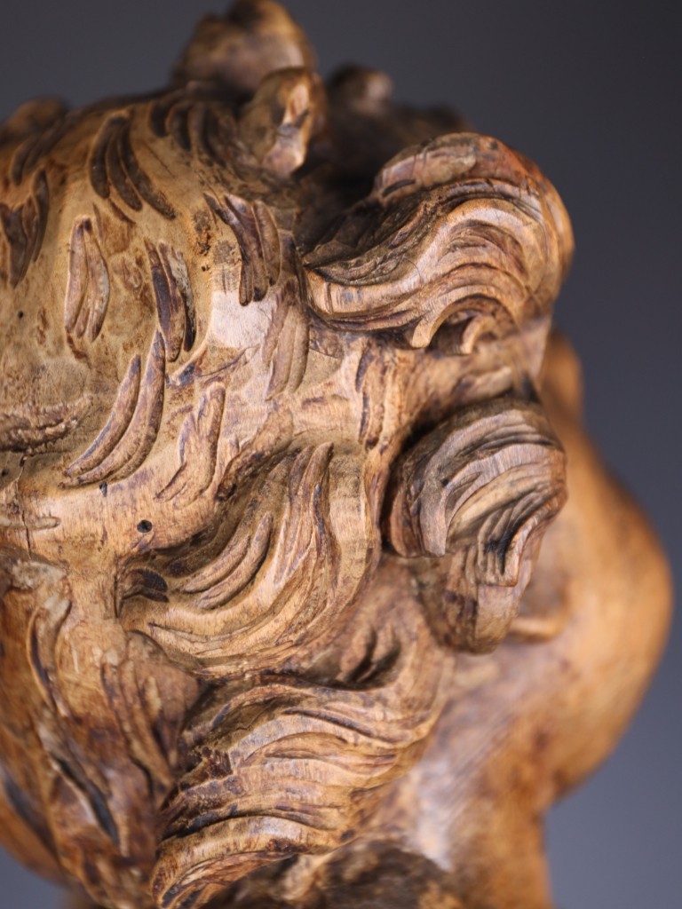 Large Italian Carved Wooden Putto Cherub Figure | Late 18th Century Ecclesiastic