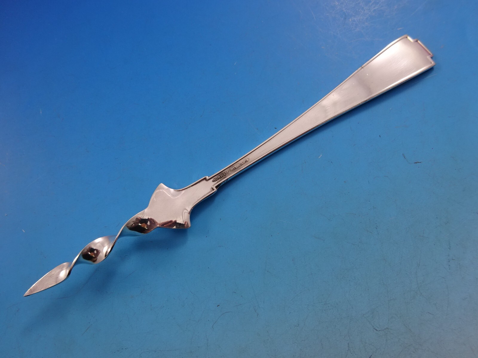 Etruscan by Gorham Sterling Silver Butter Pick Twisted Custom Made 6″