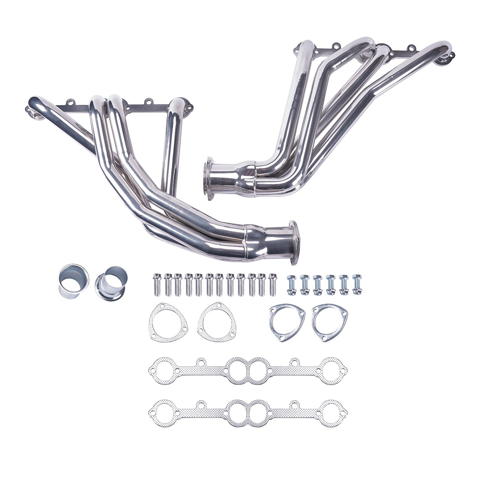 For Chevy SBC GMC Truck 265 327 350 1966-1987 Stainless Steel Headers 1984 C30