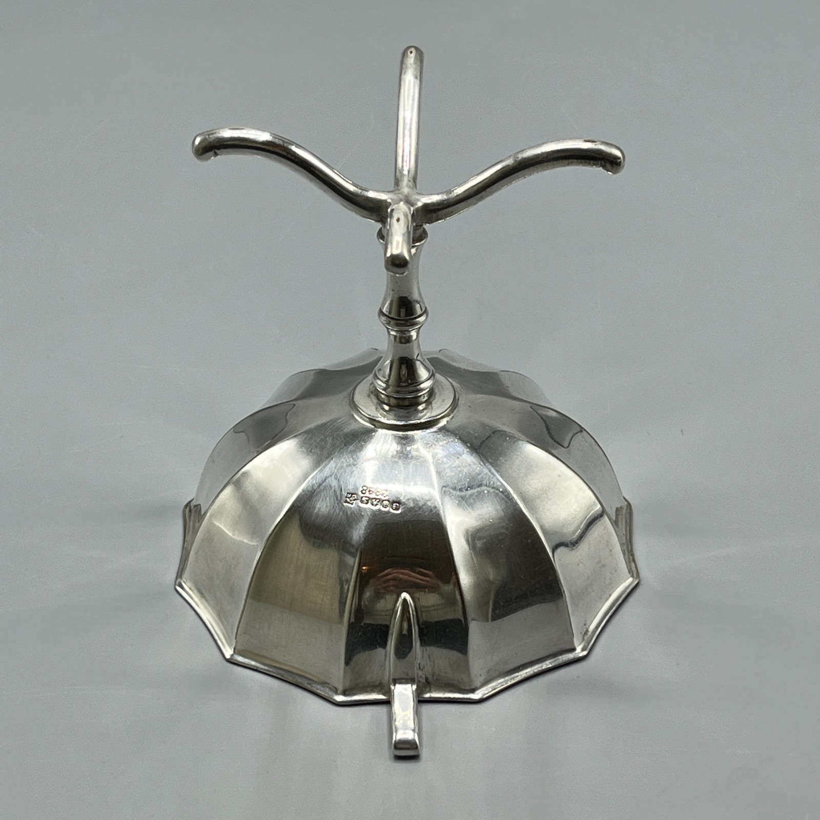 Antique Silver Plated Sugar Bowl / Bon Bon Dish & Tong Set c1912 Afternoon Tea