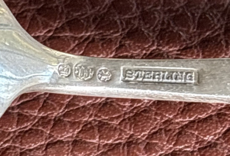 Empire State Building 1939 Worlds Fair New York 5.1″ Sterling Souvenir Spoon 17g