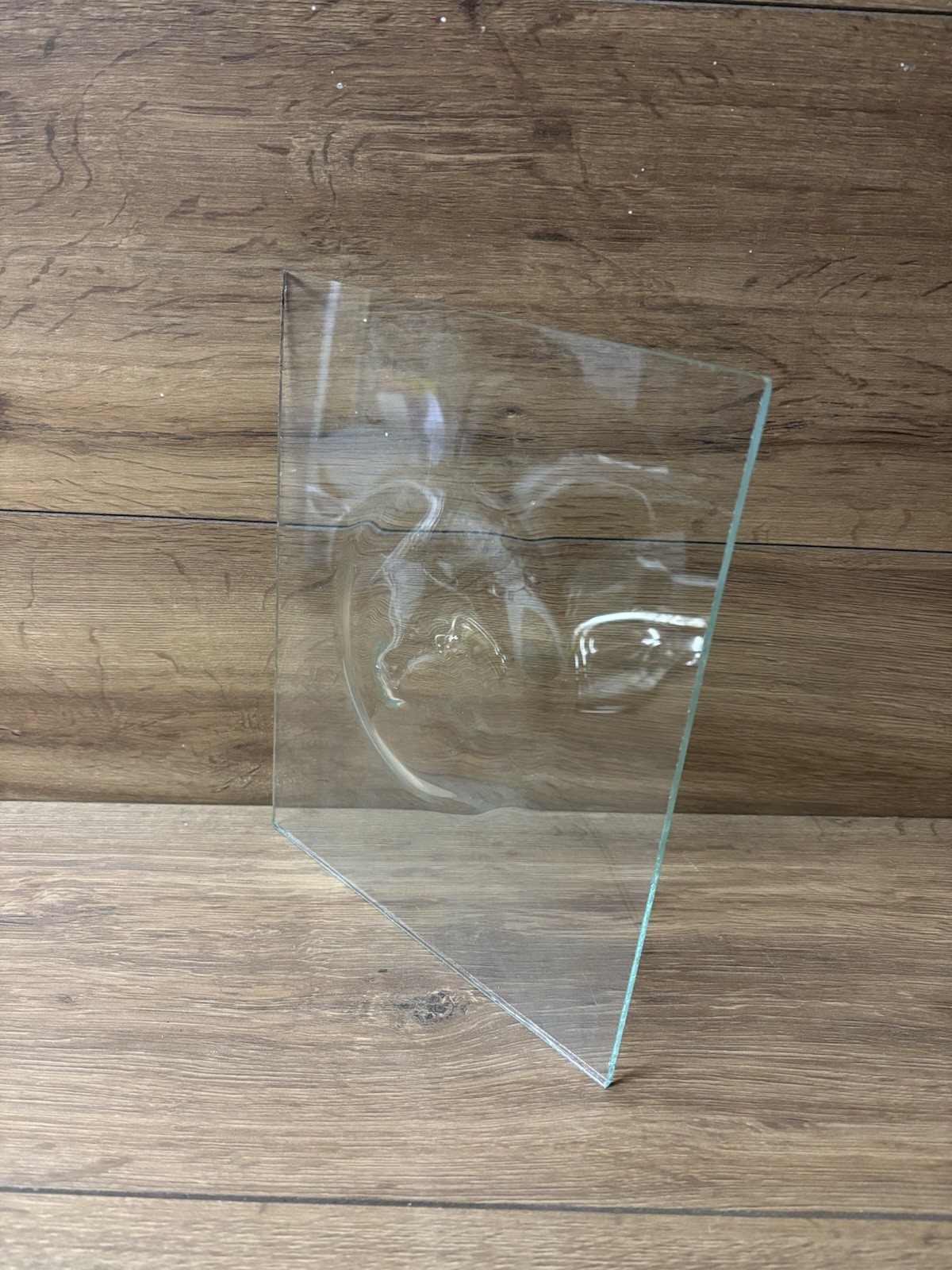 Glass Bulls Eye Bullseye window door pane 203 X 255 mm 8 x 10 inches new