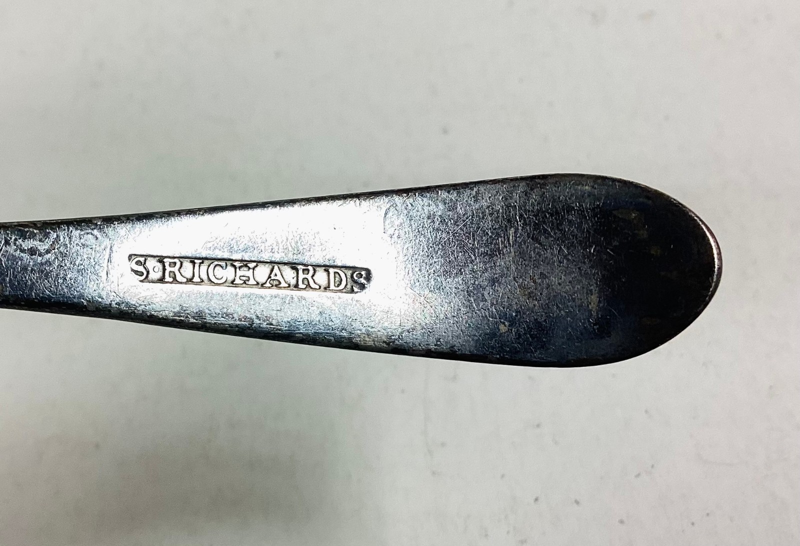 American Coin Silver Spoon ~ Samuel R. Richards, Jr. ~ Philadelphia Pa. c. 1793