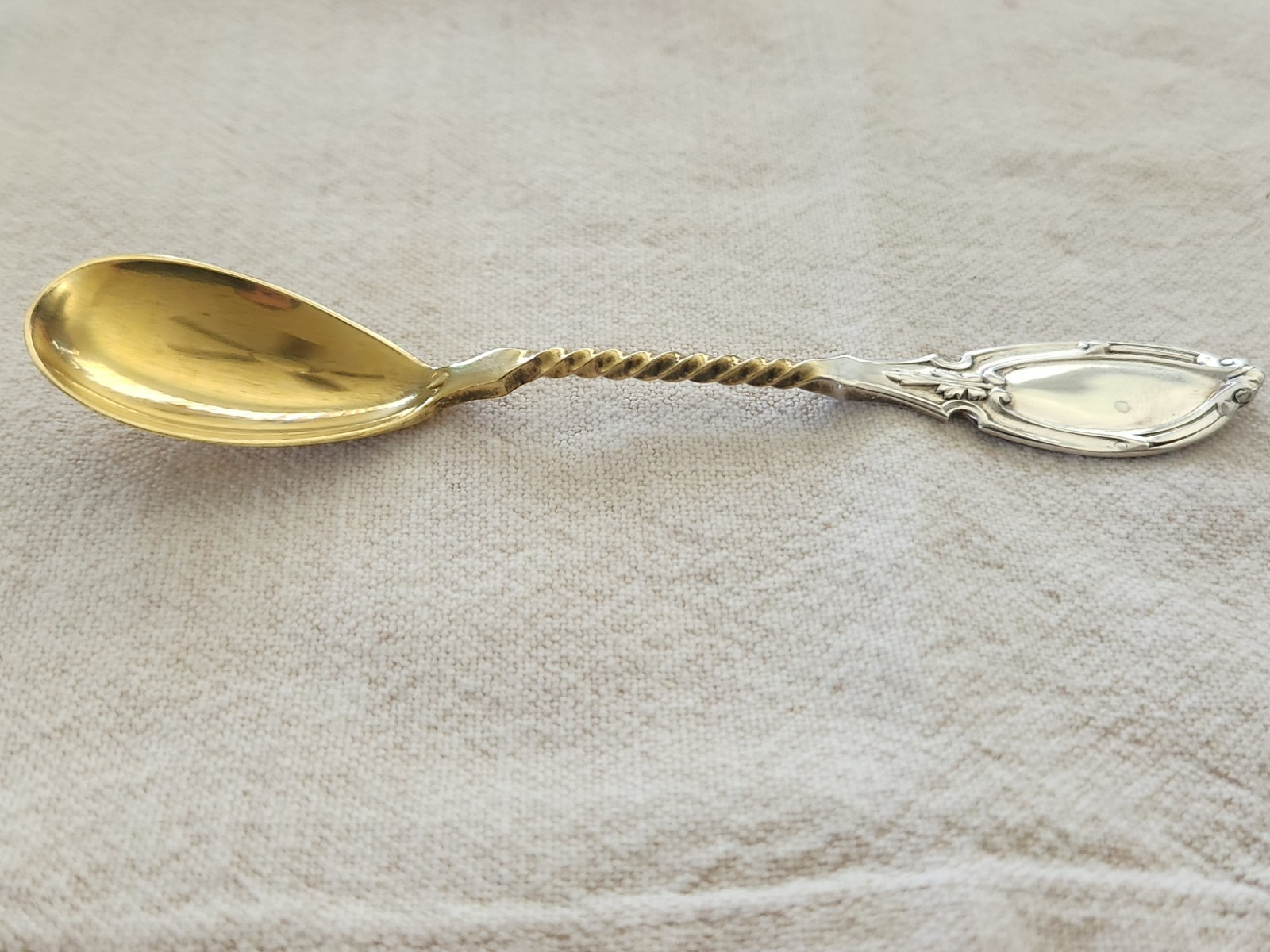Antique American Coin 900 Silver Medallion Coffee Spoons- Set of 4– c.1860s