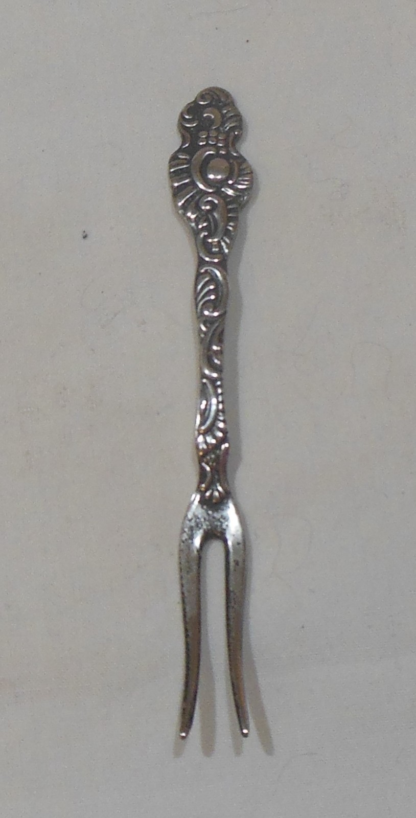 AB Nils Johan Sweden Silverplate Hors d’oeuvre Cocktail Fork