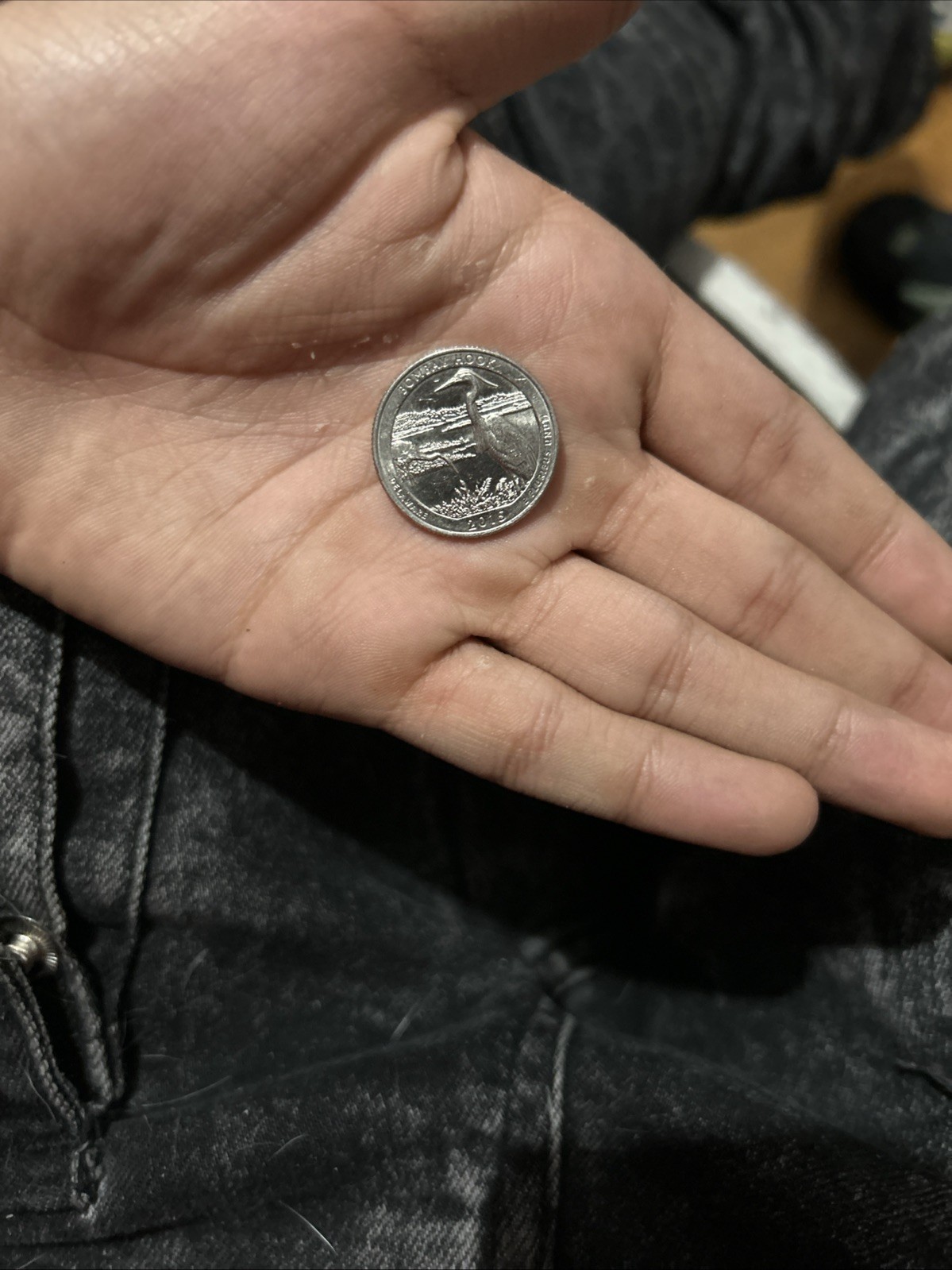 2015 D Bombay Hook NP Quarter. ATB Series Uncirculated From US Mint roll.