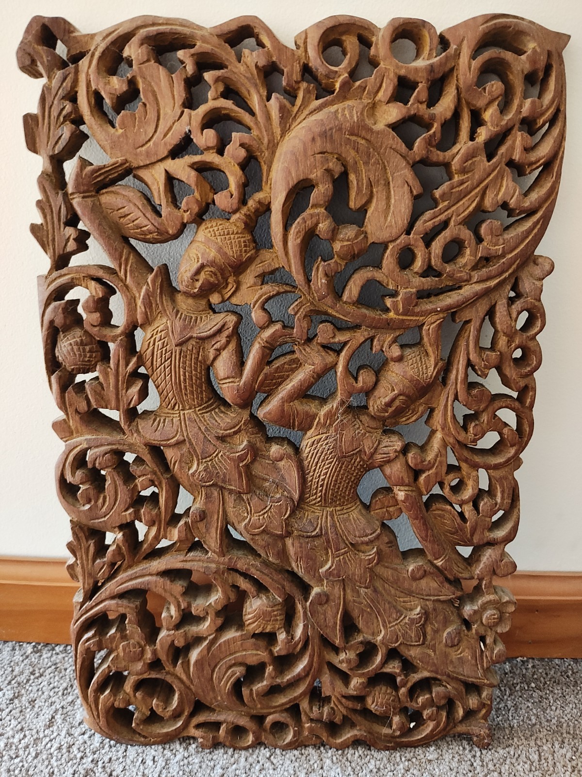 Carving Antique From Thailand Or Burma