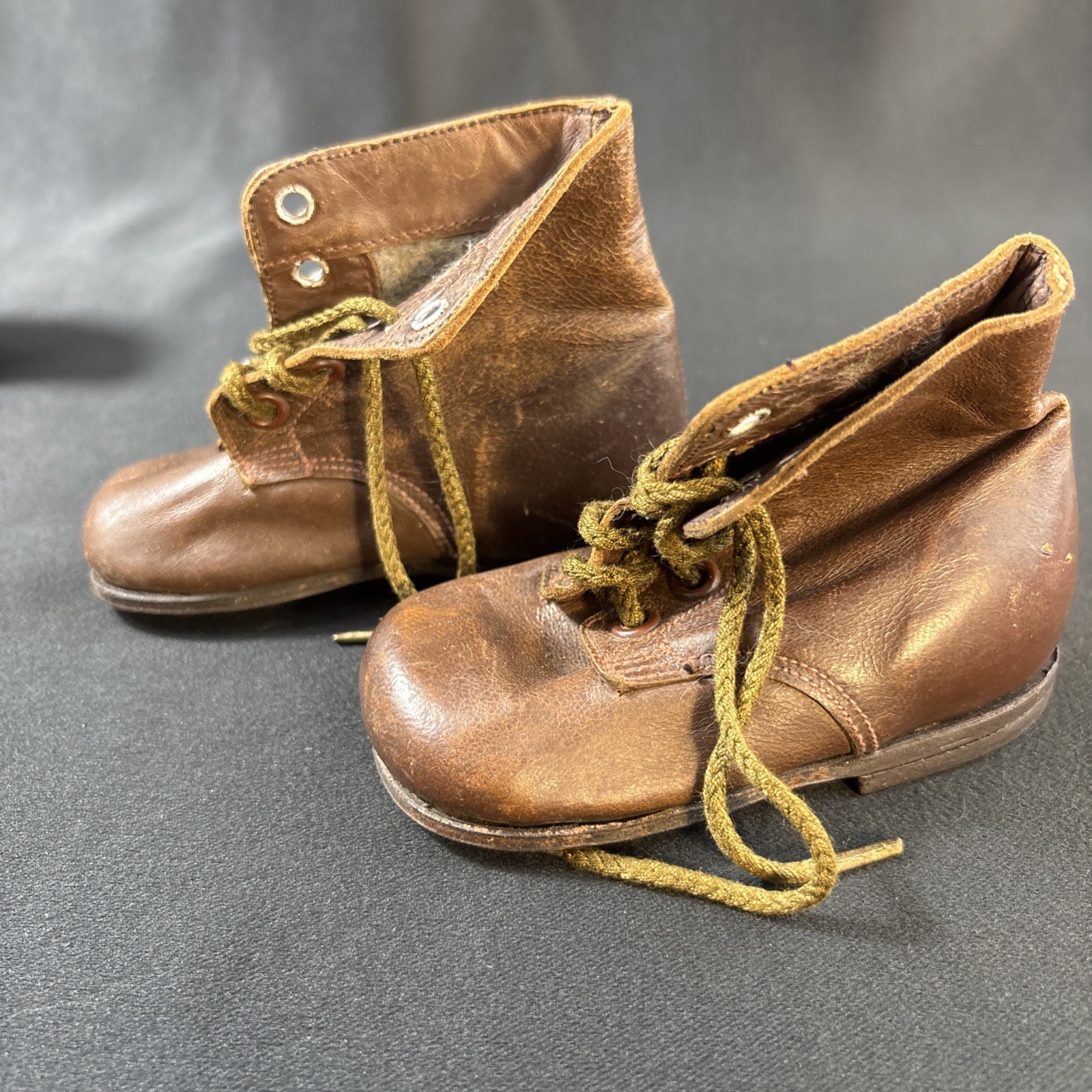 Lot 4 Pairs Antique and Vintage Baby / Toddler / Doll Shoes Victorian Edwardian