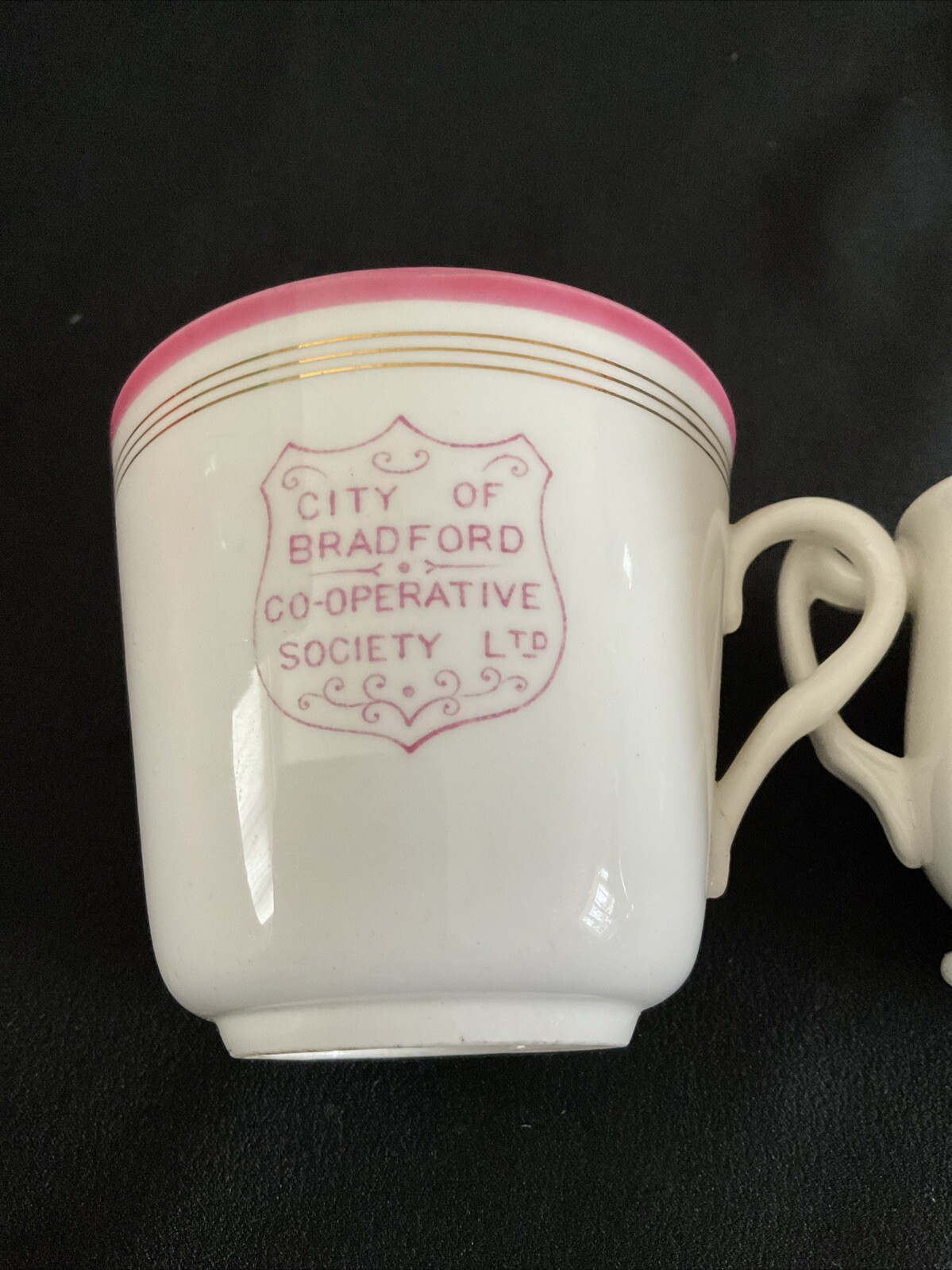 CWS Co-Op society early cup/bowl ~ vintage co-operative collectible ~ 1910