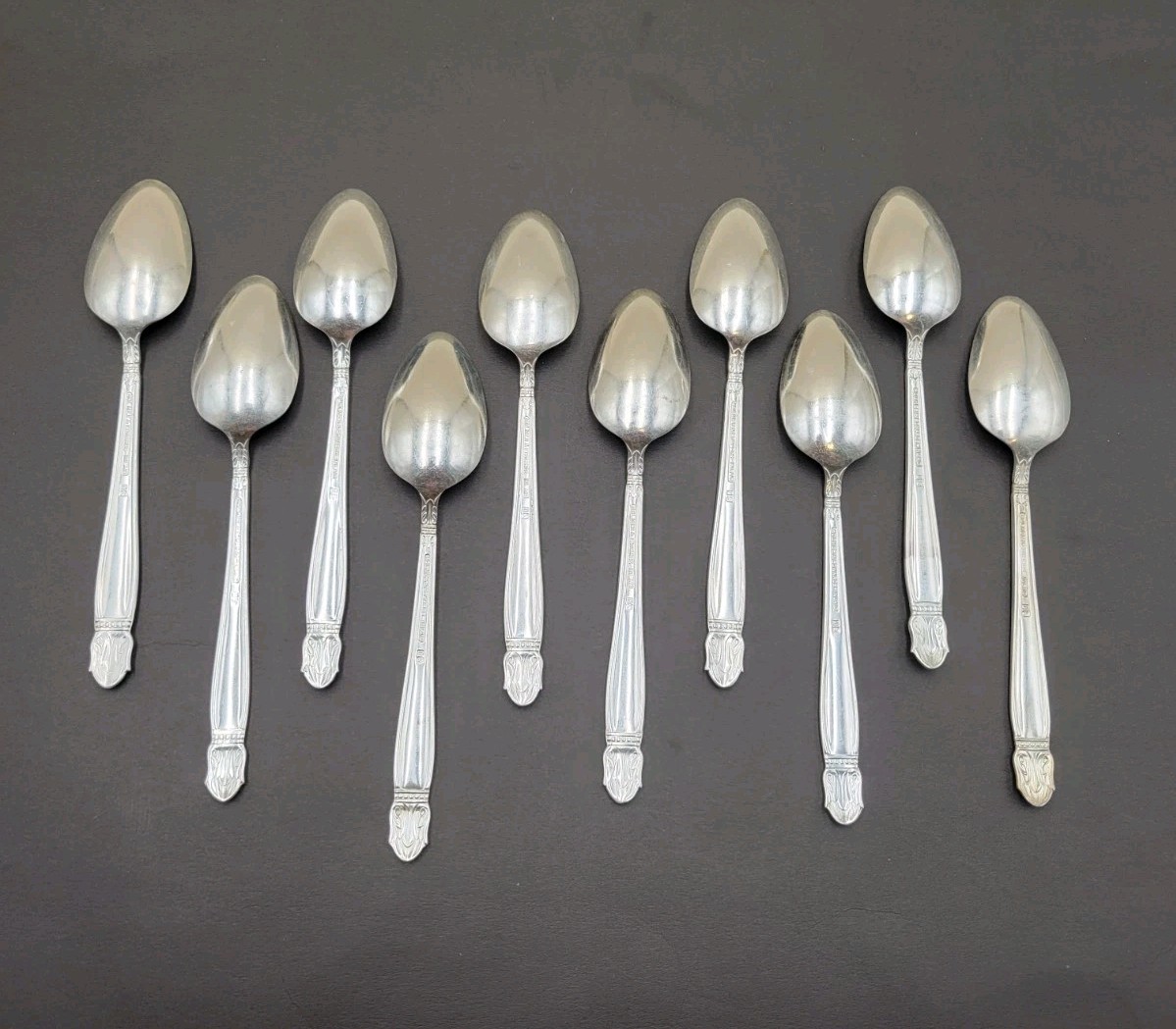 Service for 6 DANISH PRINCESS Silverplate Holmes & Edwards Flatware Set in Case