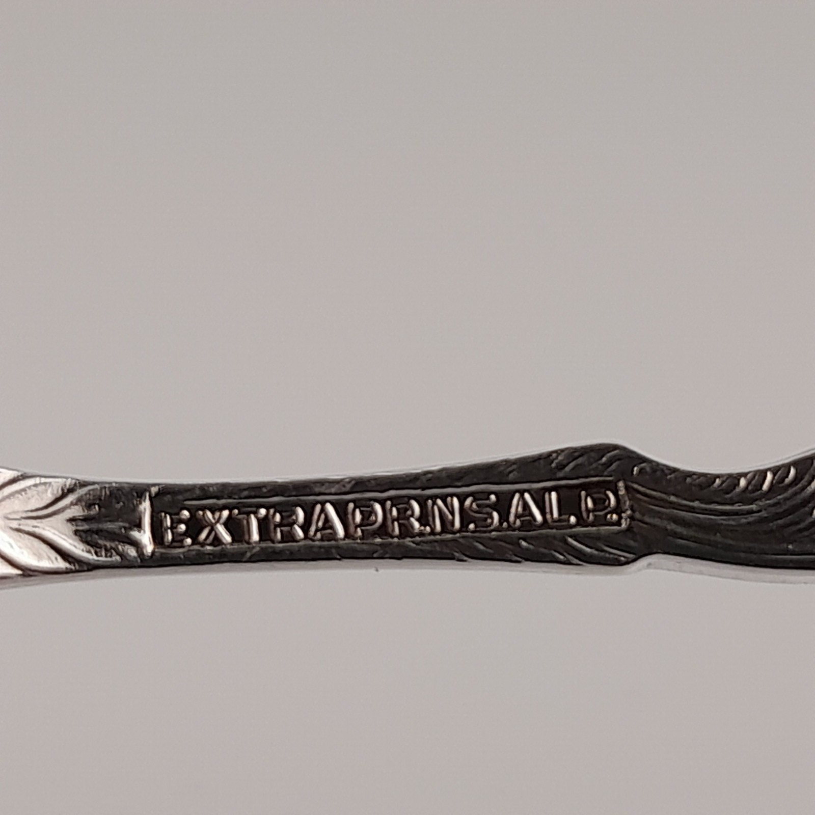 Nils Johan Sweden NIJ4 Silverplate 3pc Set Demitasse Spoon Lemon Fork Sugar Tong