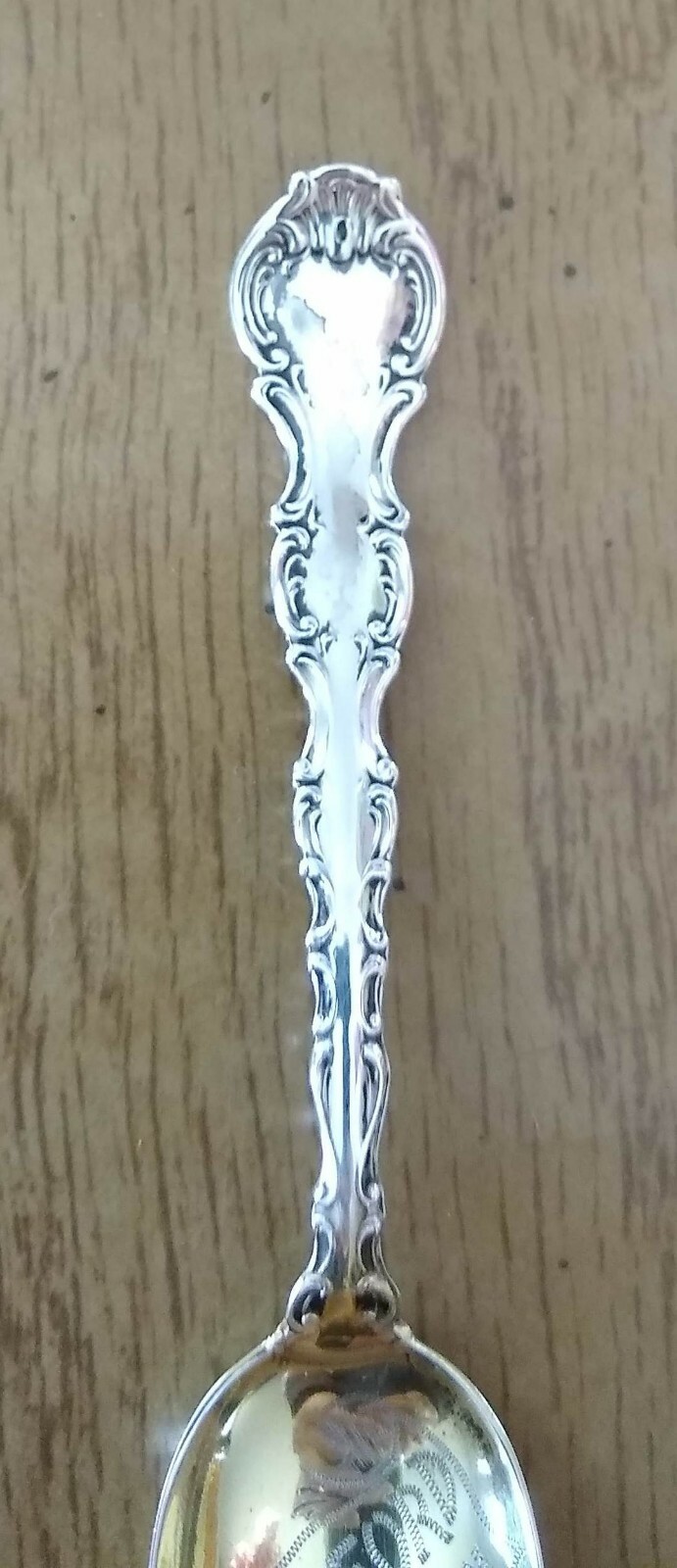 Stamford Conn Sterling Silver +9 gram Demitasse Spoon Souvenir Antique Collector