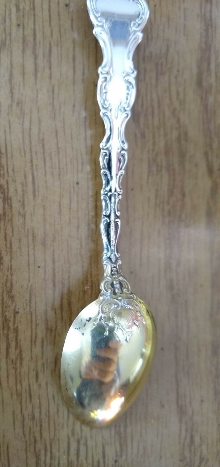 Stamford Conn Sterling Silver +9 gram Demitasse Spoon Souvenir Antique Collector