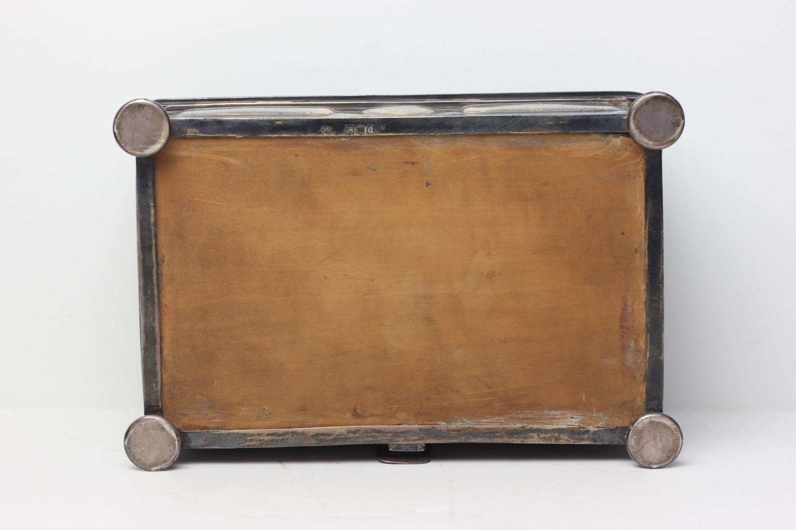 Antique Kate Harris Arts and Crafts Silver Jewelry Box 1899 England